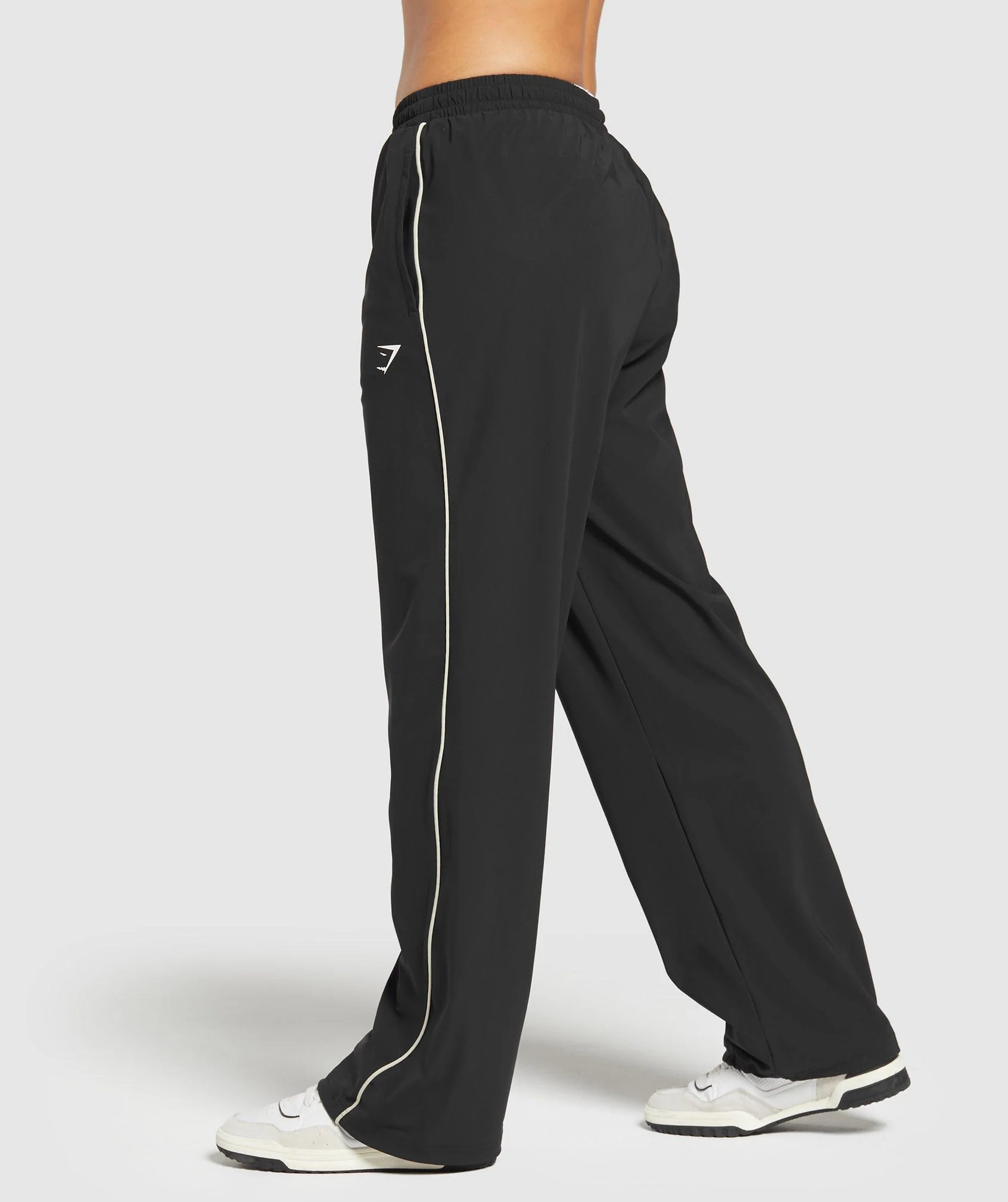 Gymshark Stitch Feature Woven Pants - Black - Image 3
