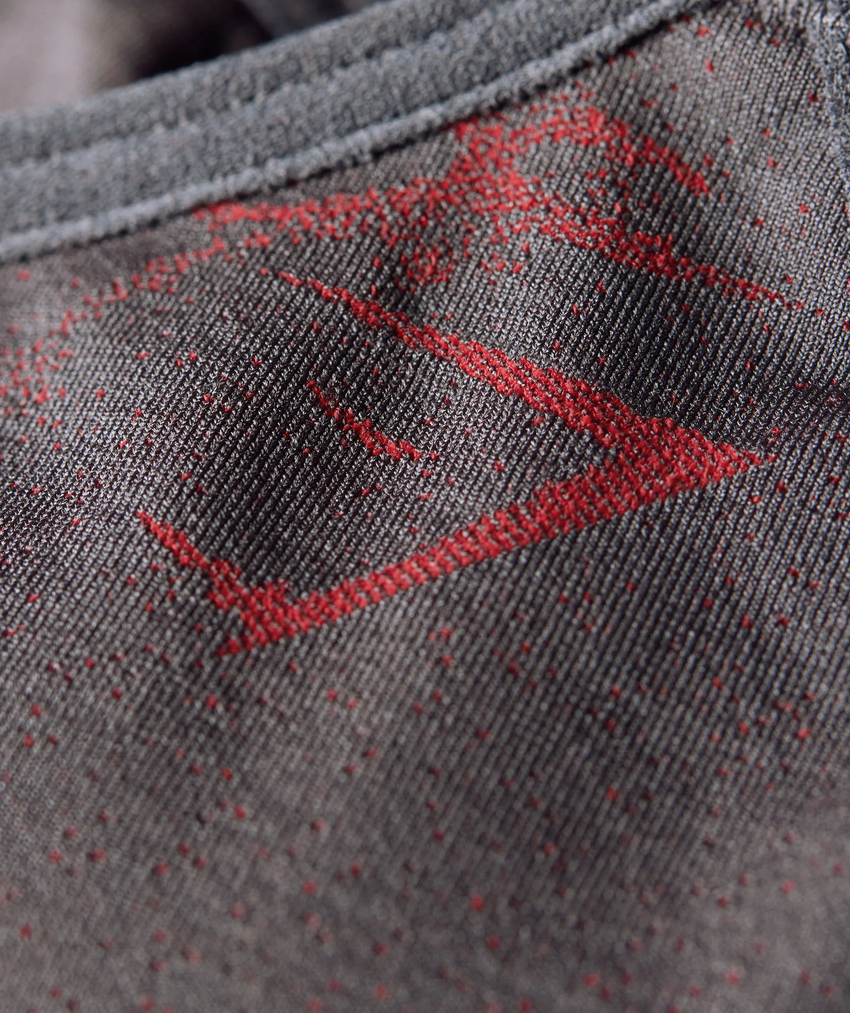 Gymshark Storm Seamless Sports Bra - GS Dark Grey/GS Zesty Red - Image 8