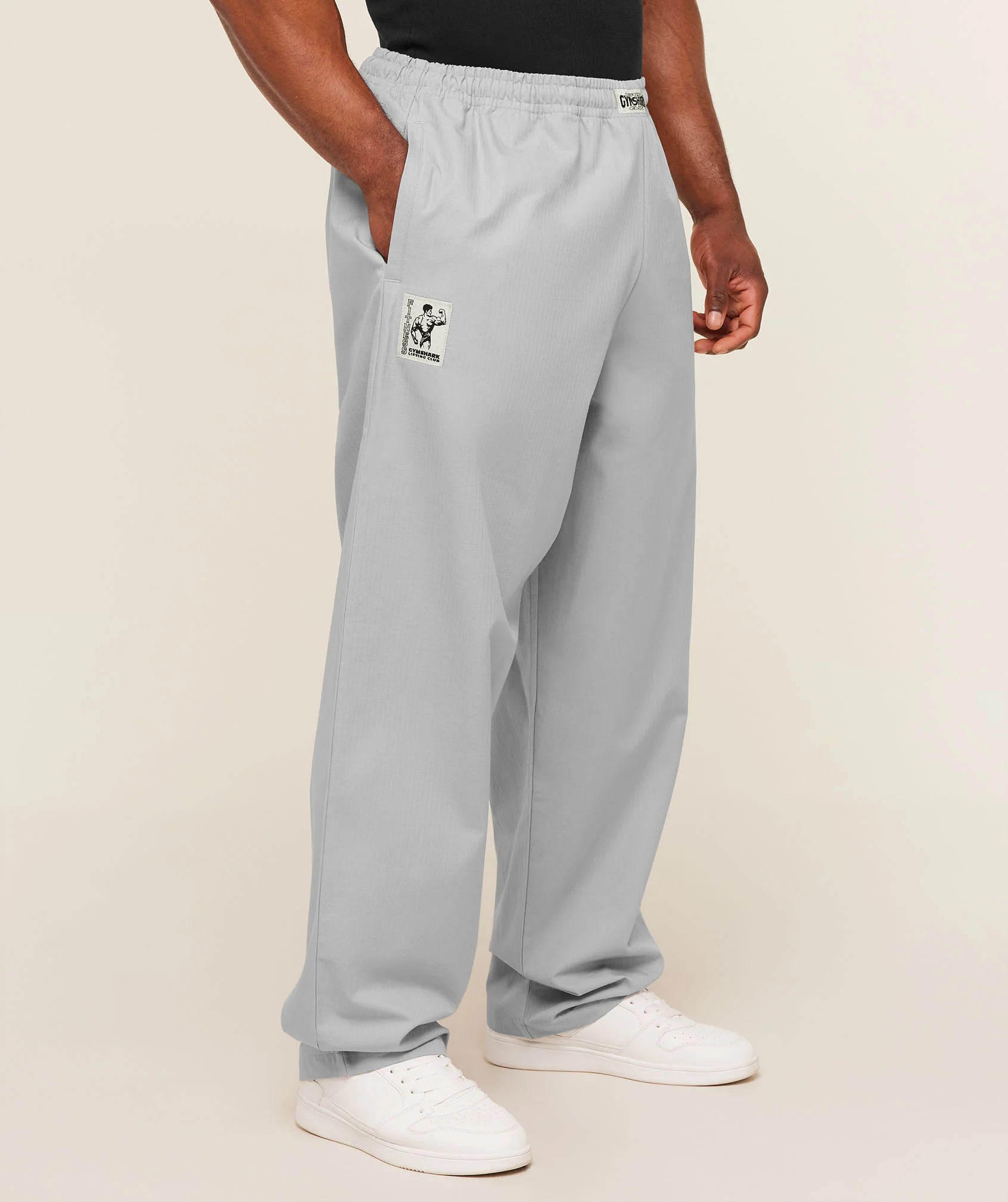 Gymshark Straight Leg Pumper Pants - Stratus Grey - Image 3