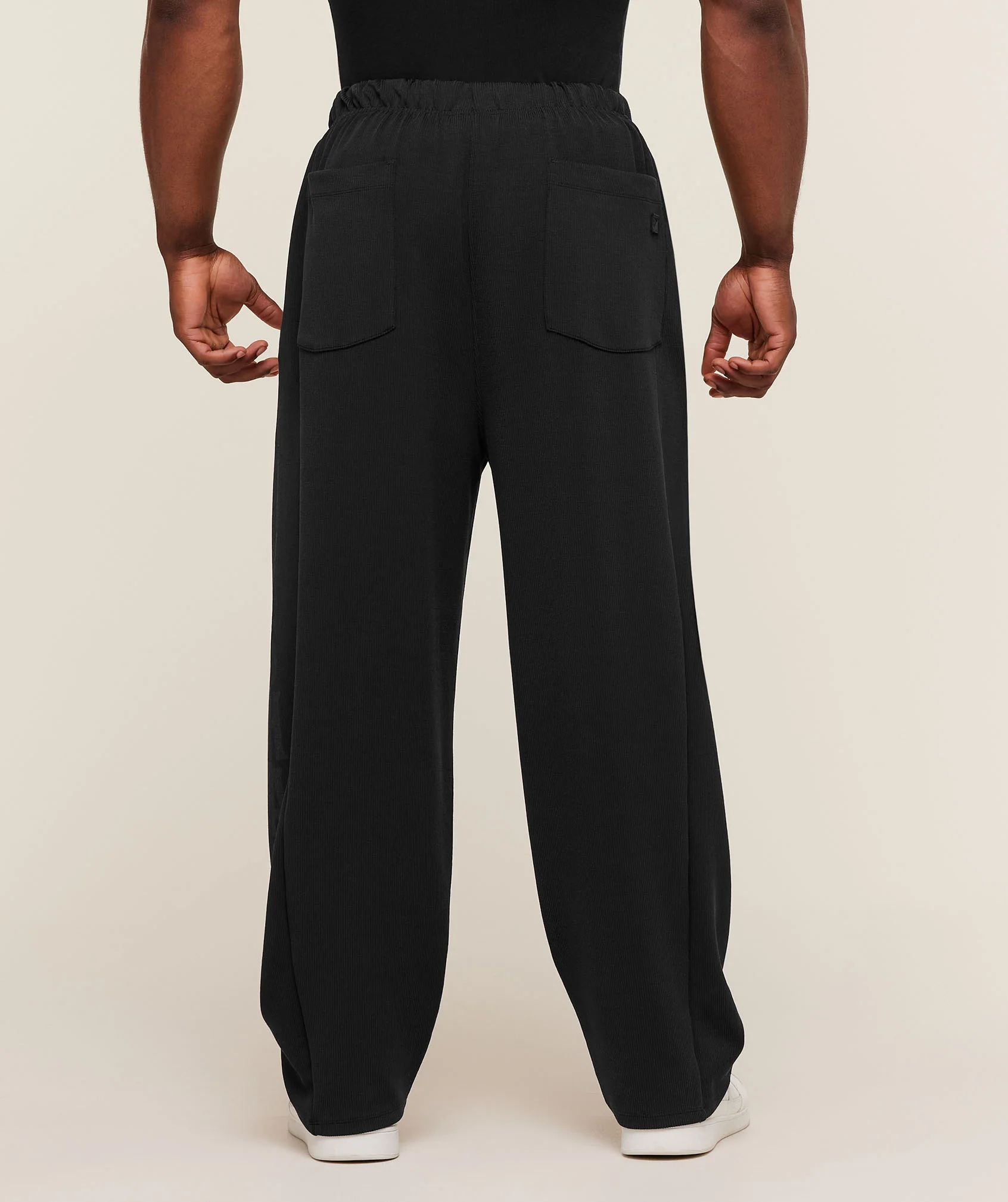 Gymshark Bodybuilding Straight Leg Tracksuit Pants - Black - Image 2
