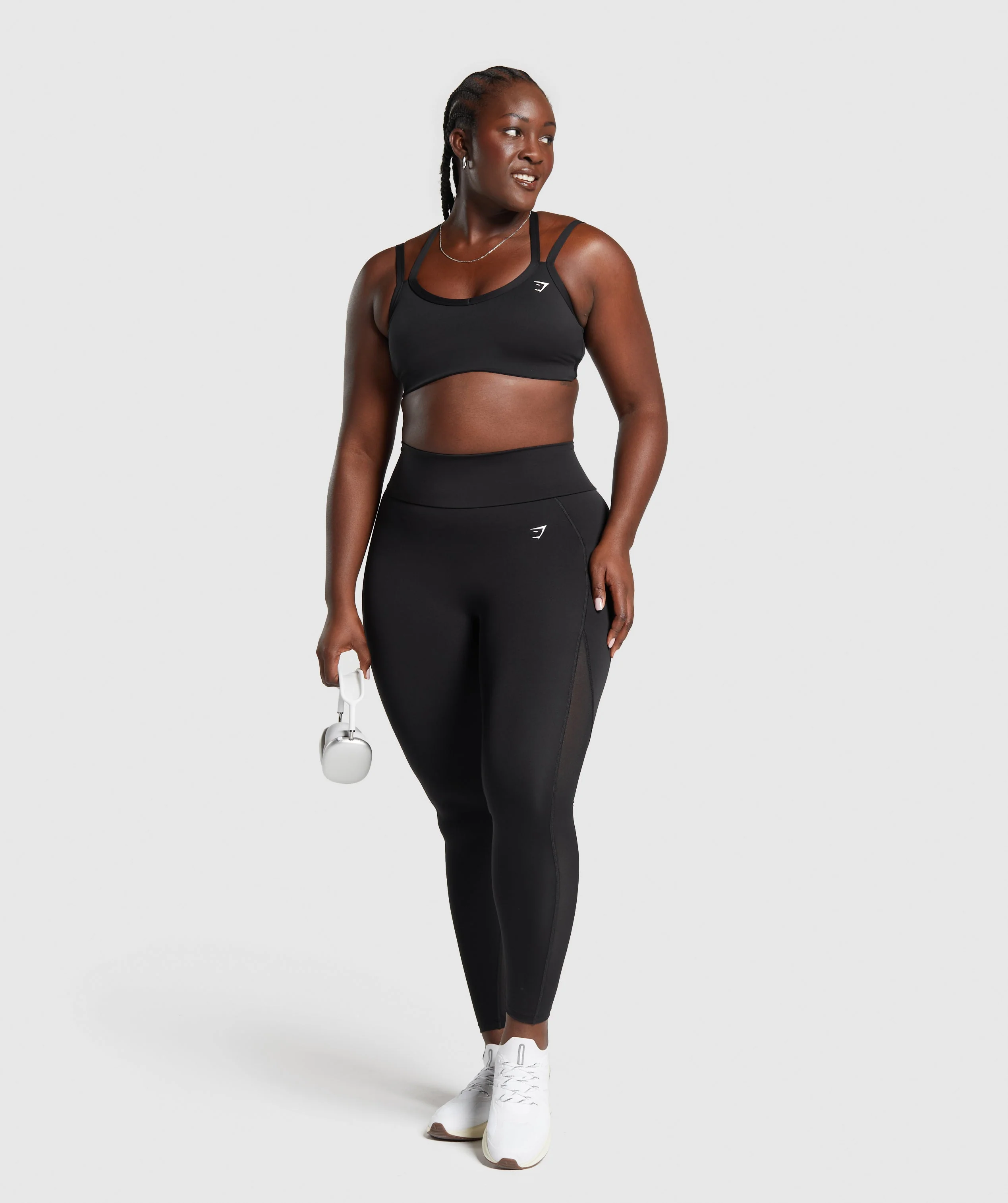 Gymshark Strap Feature Sports Bra - Black - Image 5