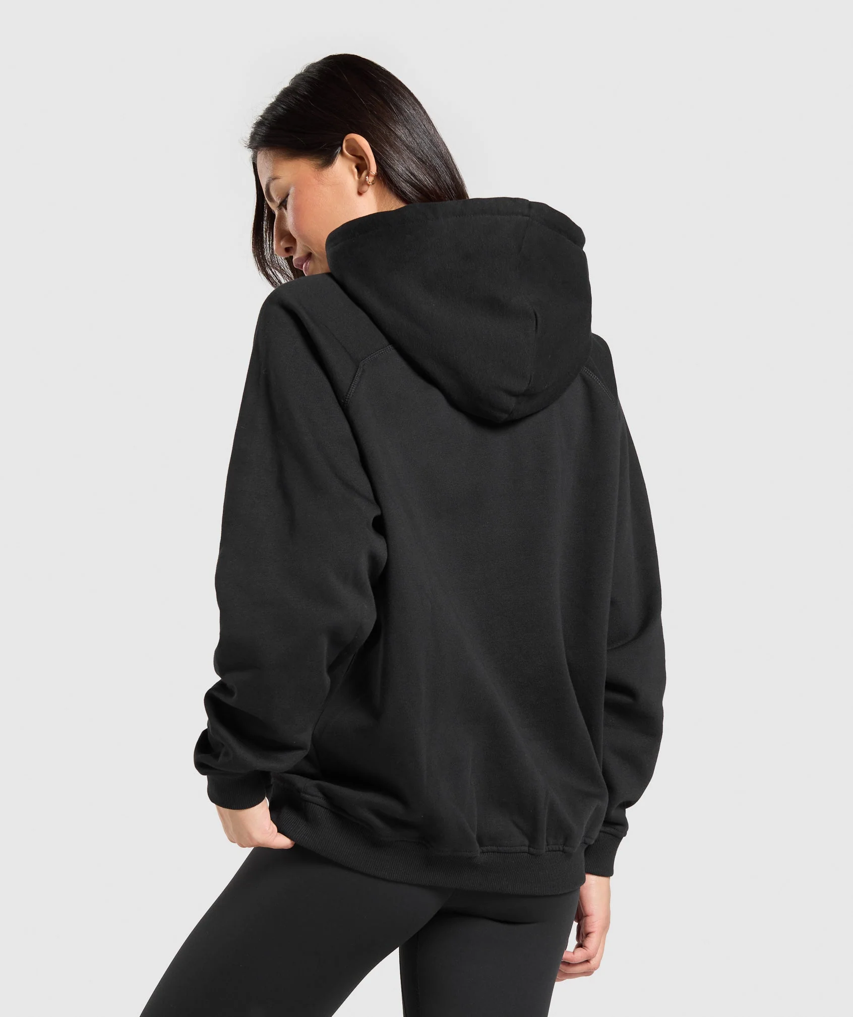 Gymshark Strength Department Graphic Hoodie - Black - Image 2