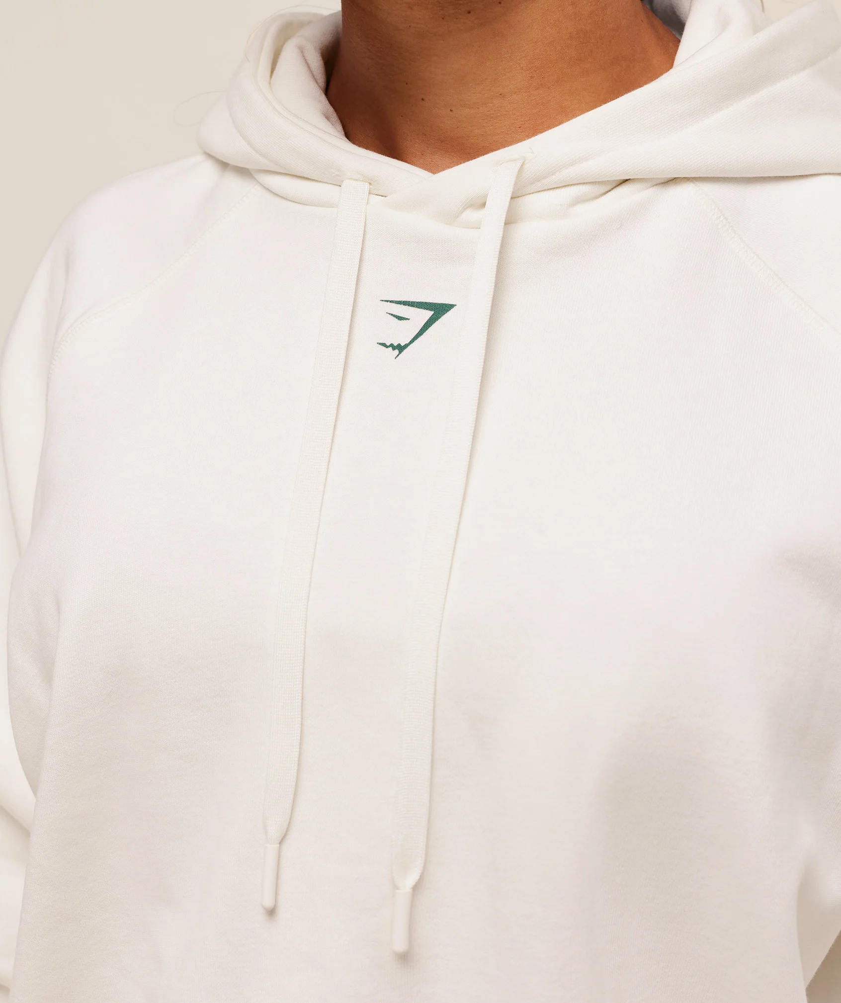 Gymshark Strength Department Oversized Hoodie - Soft White - Image 5