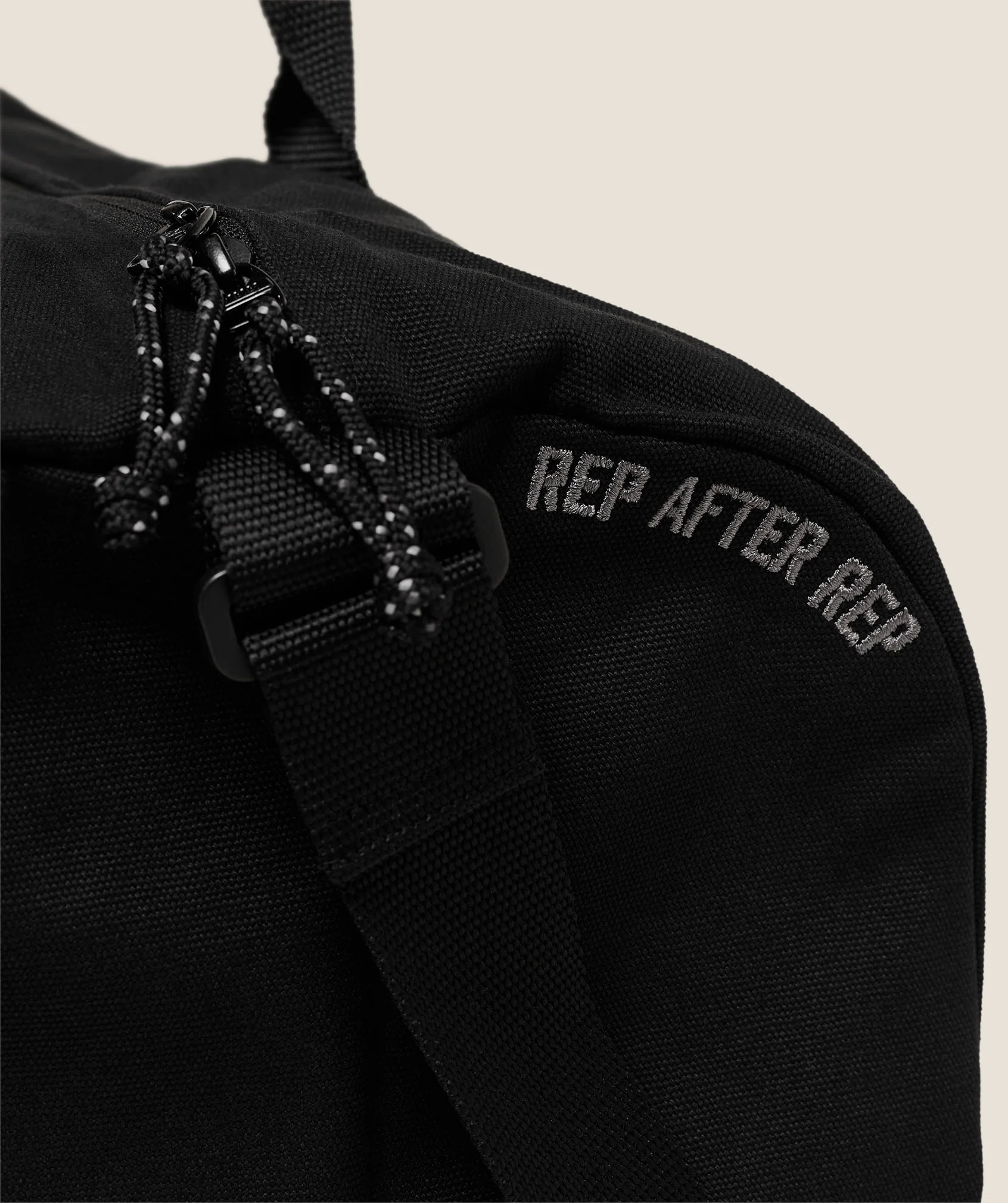 Gymshark Strength Dept Canvas Duffle Bag - Black - Image 3