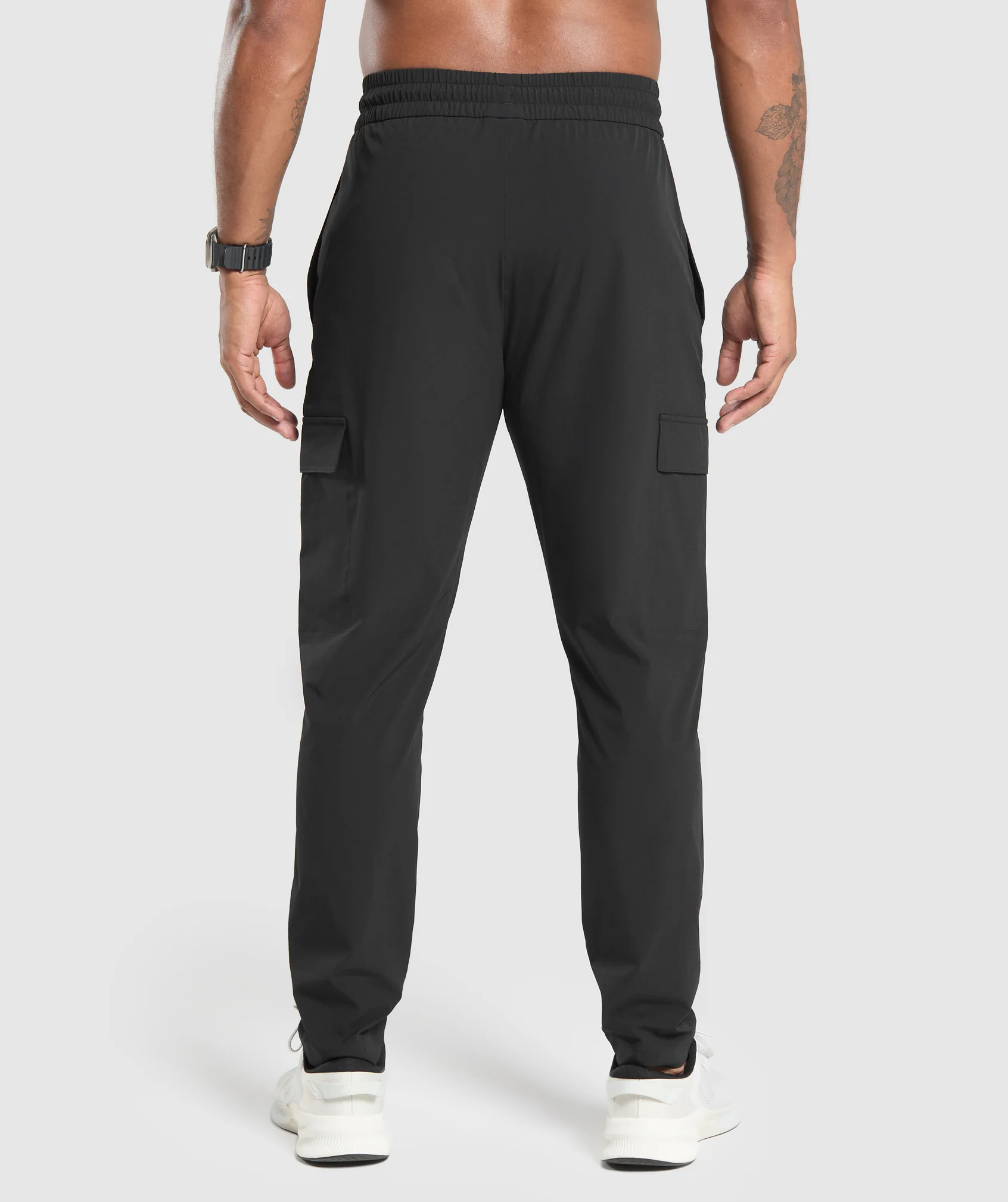 Gymshark Stretch Woven Cargo Pants - Black - Image 2