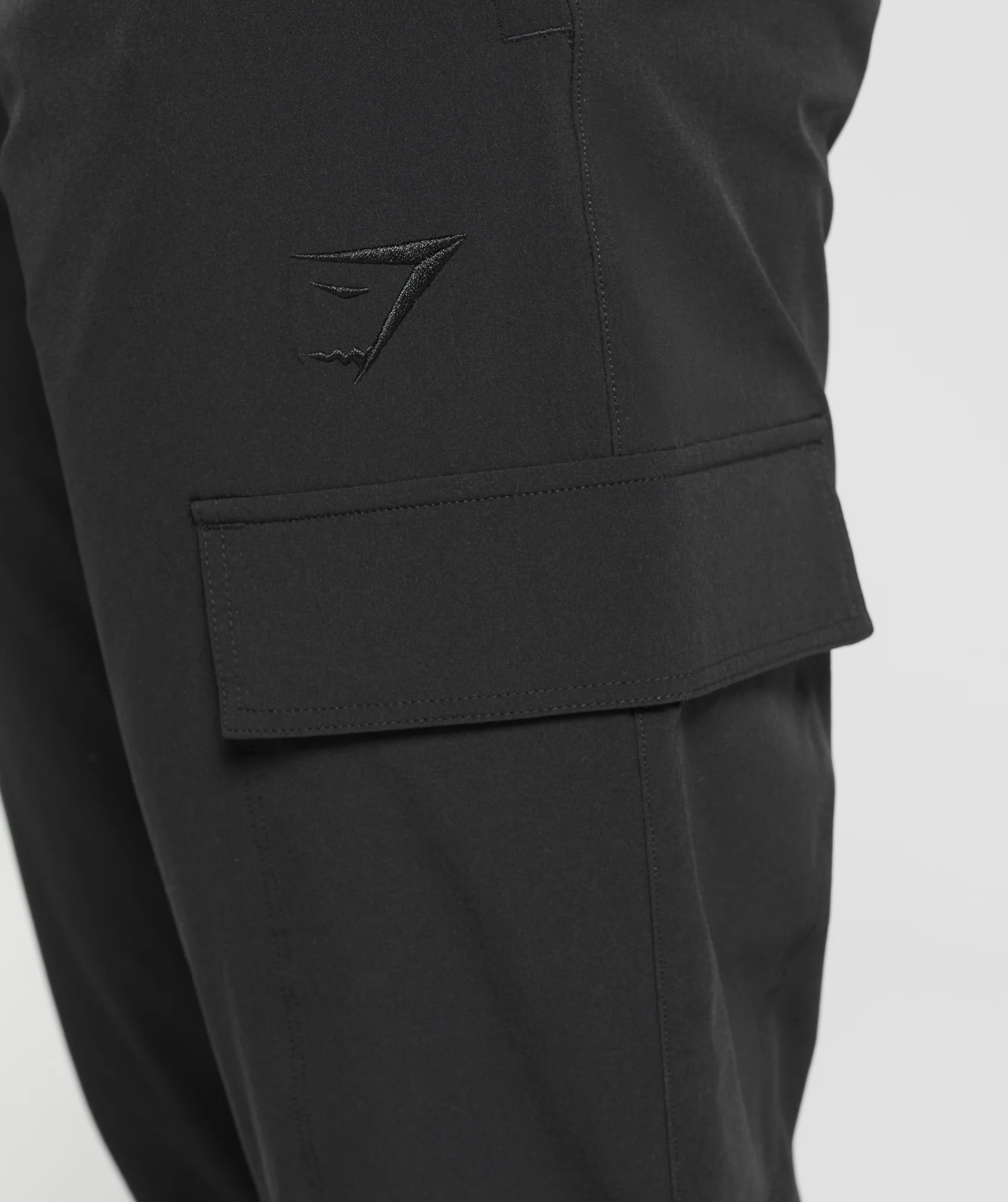 Gymshark Stretch Woven Cargo Pants - Black - Image 6