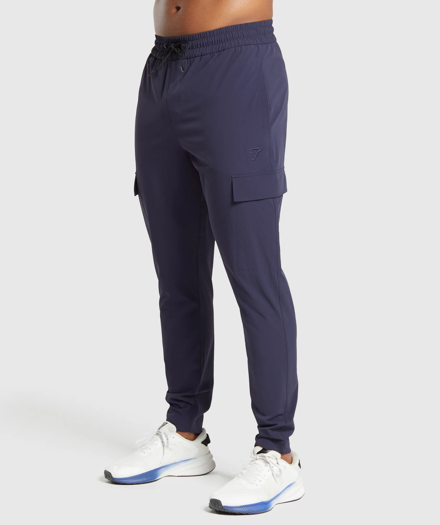 Gymshark Stretch Woven Cargo Pants - Heavy Blue - Image 2