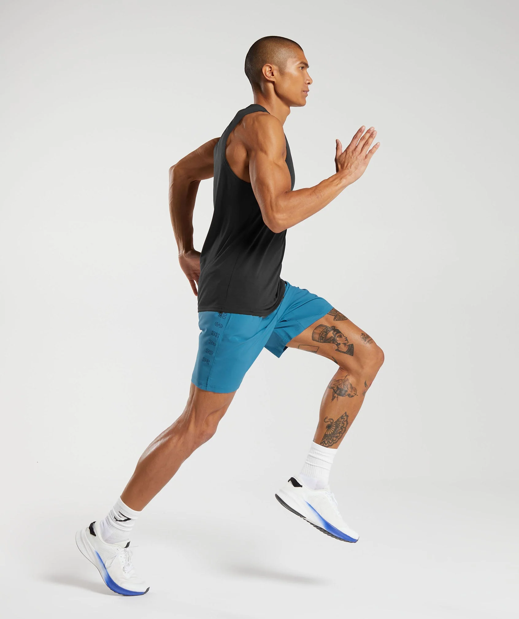 Gymshark Strike Shorts - Core Blue - Image 4