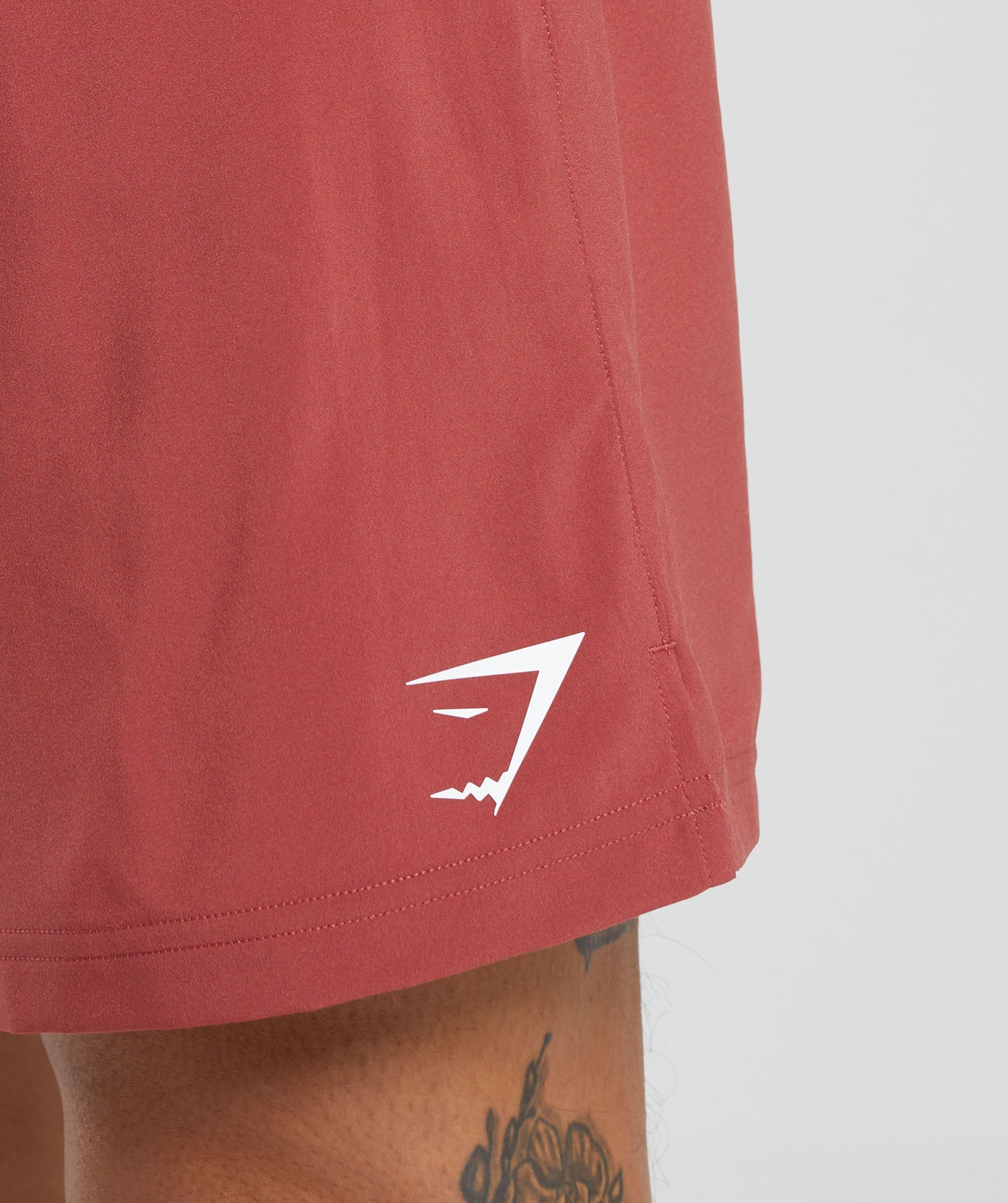 Gymshark Strike Shorts - Rust Red - Image 6