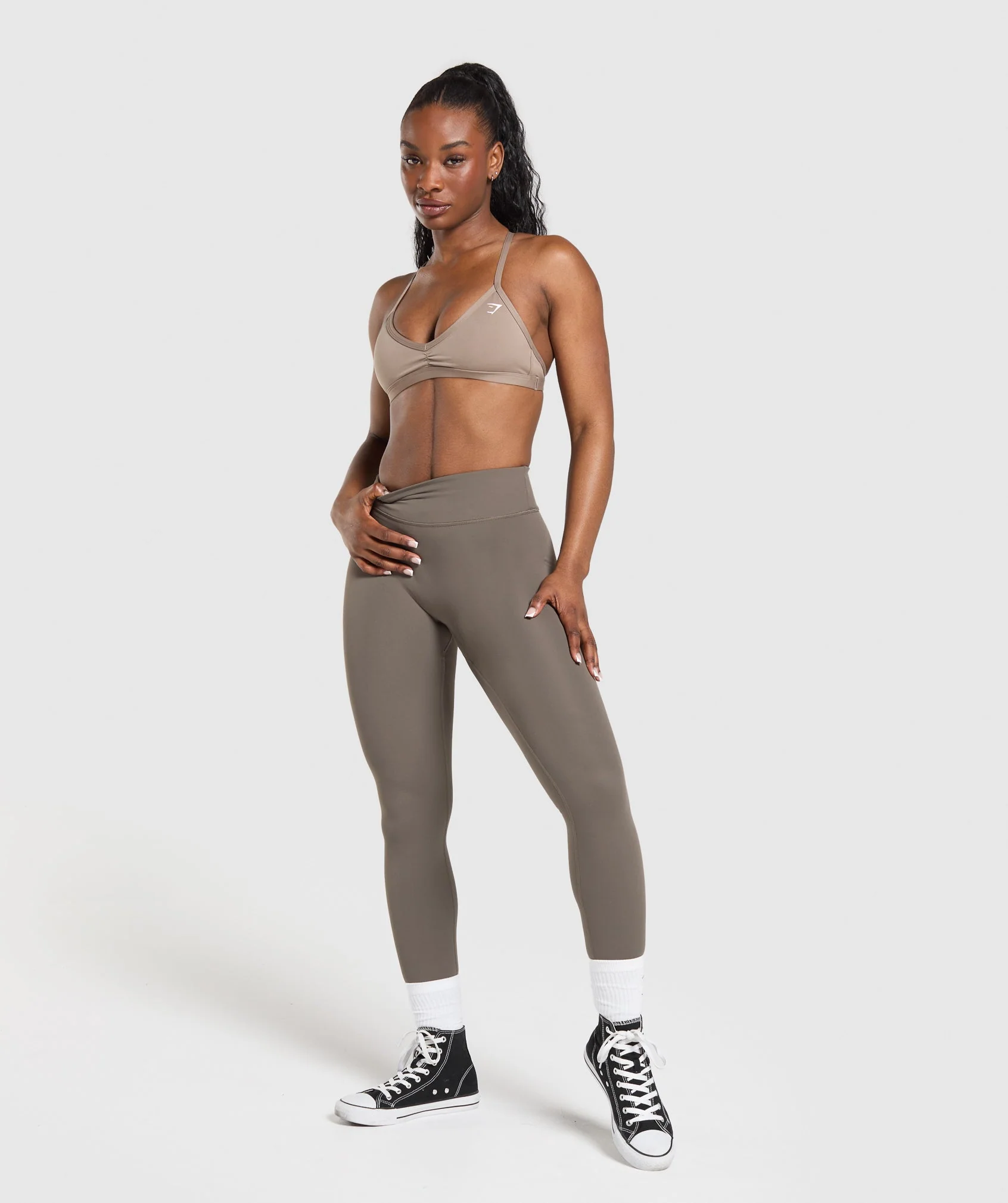 Gymshark Superset 2.0 Leggings - Camo Brown - Image 5