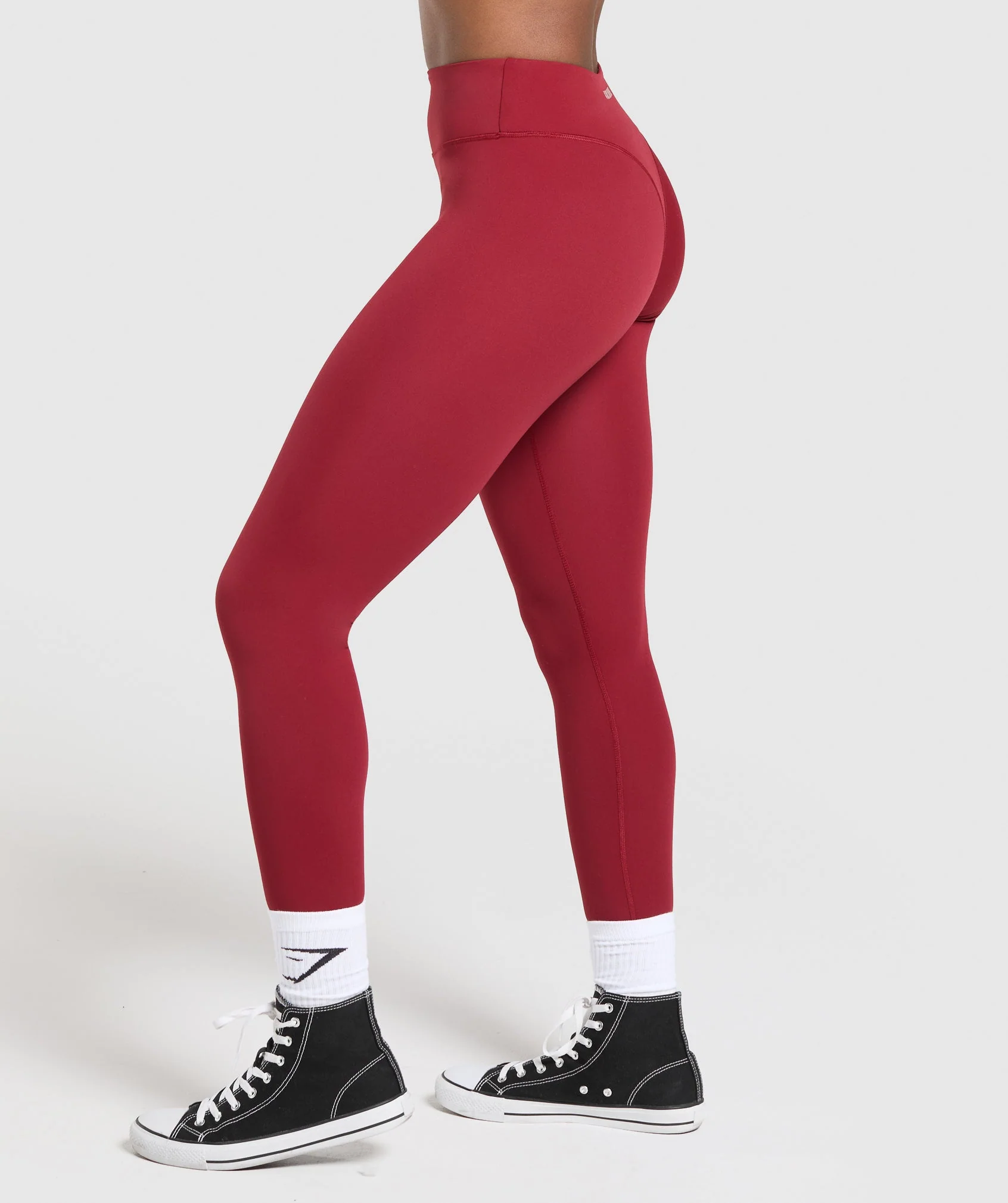 Gymshark Superset 2.0 Leggings - Sets Red - Image 3