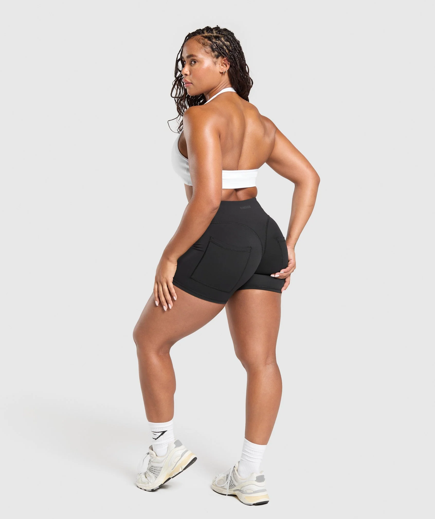 Gymshark Superset Pocket Shorts - Black - Image 4