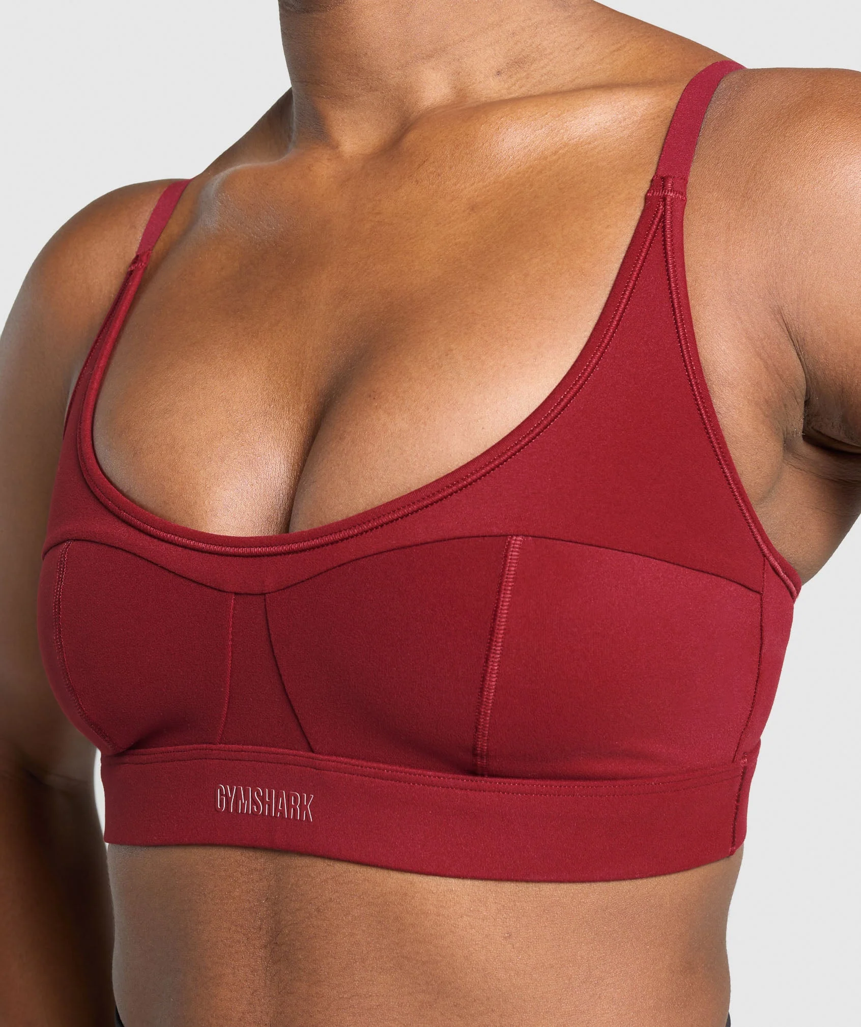 Gymshark Superset Sports Bra - Sets Red - Image 5