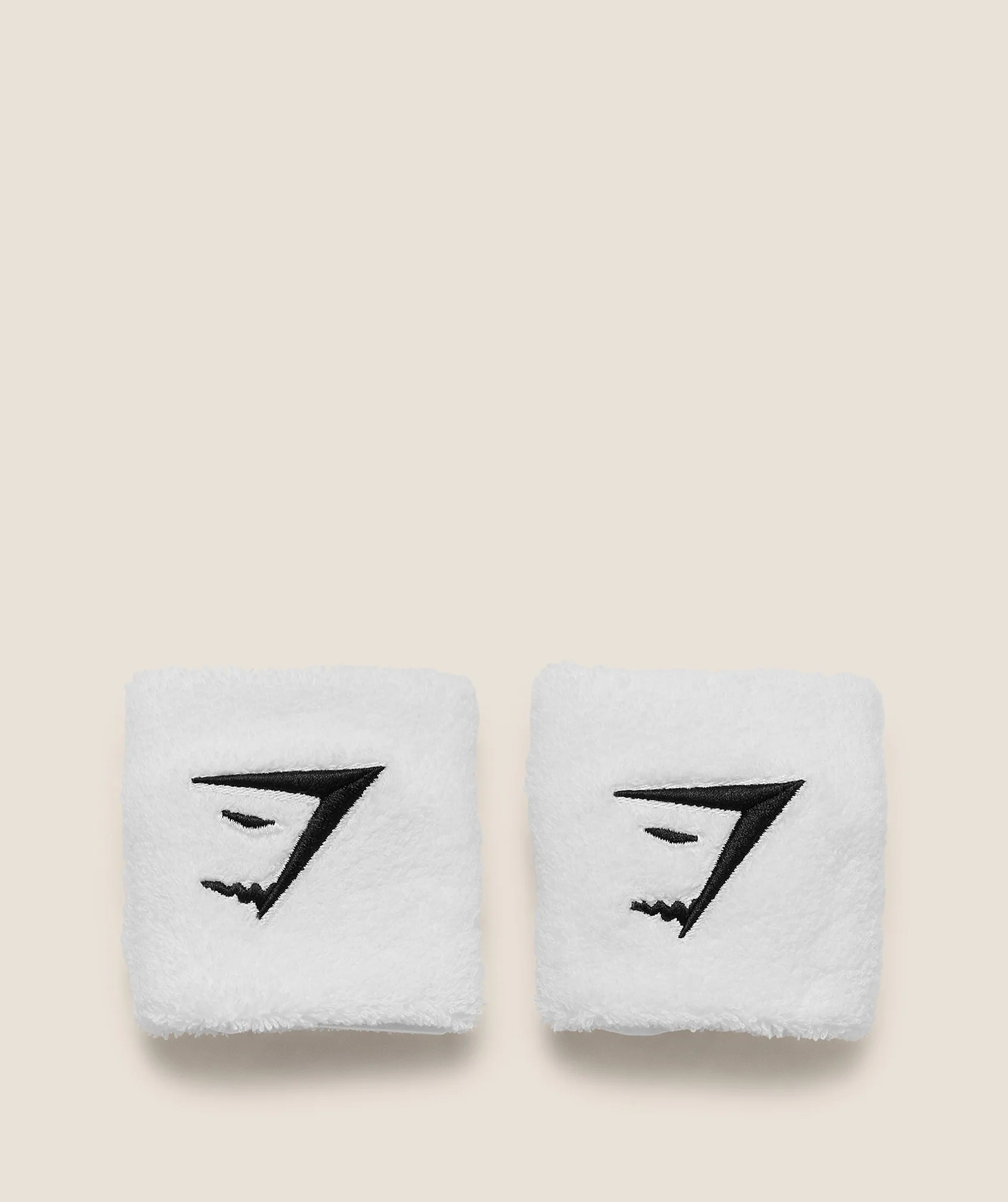 Gymshark Sweat Bands - White/Black