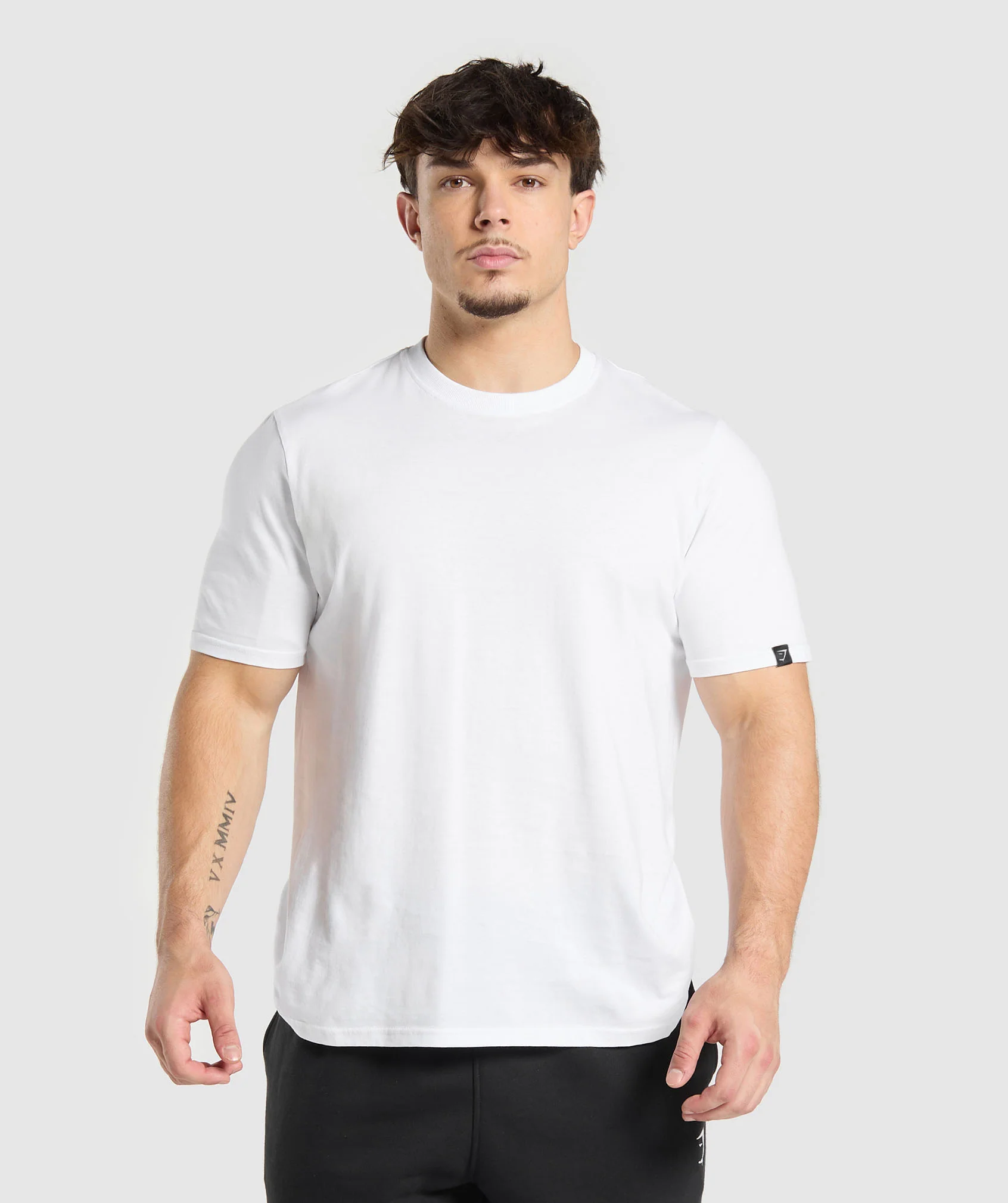 Gymshark T-Shirt 2 Pack - White/Black - Image 2