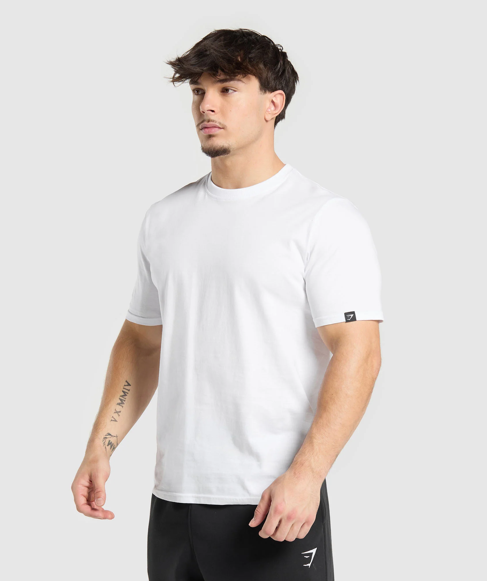 Gymshark T-Shirt 2 Pack - White/Black - Image 4