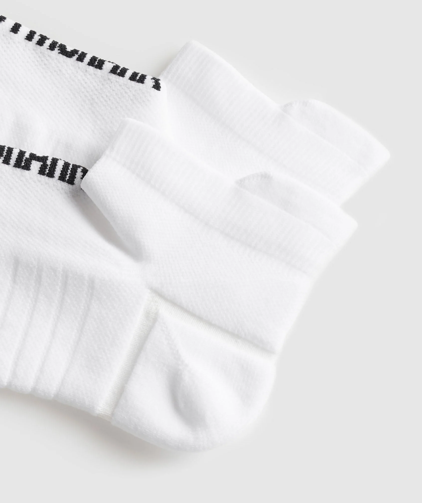 Gymshark Tab Running Socks - White - Image 3