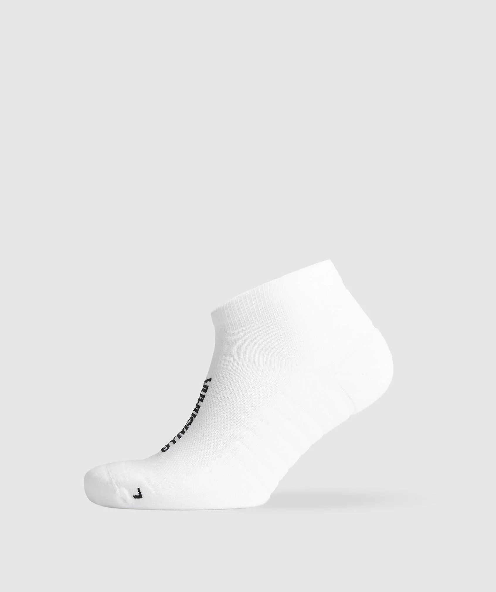 Gymshark Tab Running Socks - White - Image 5