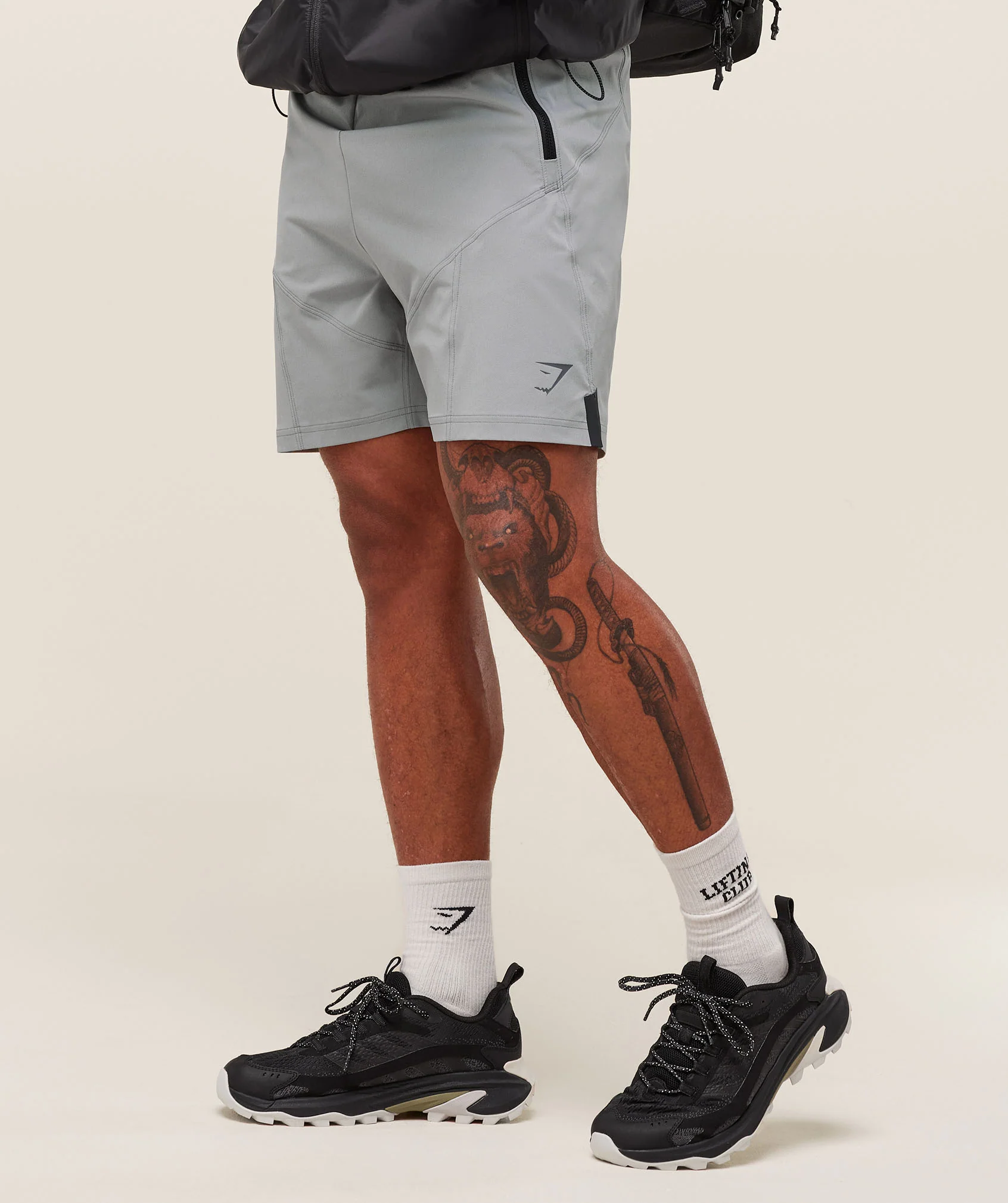 Gymshark Tactical 6" Shorts - Smokey Grey