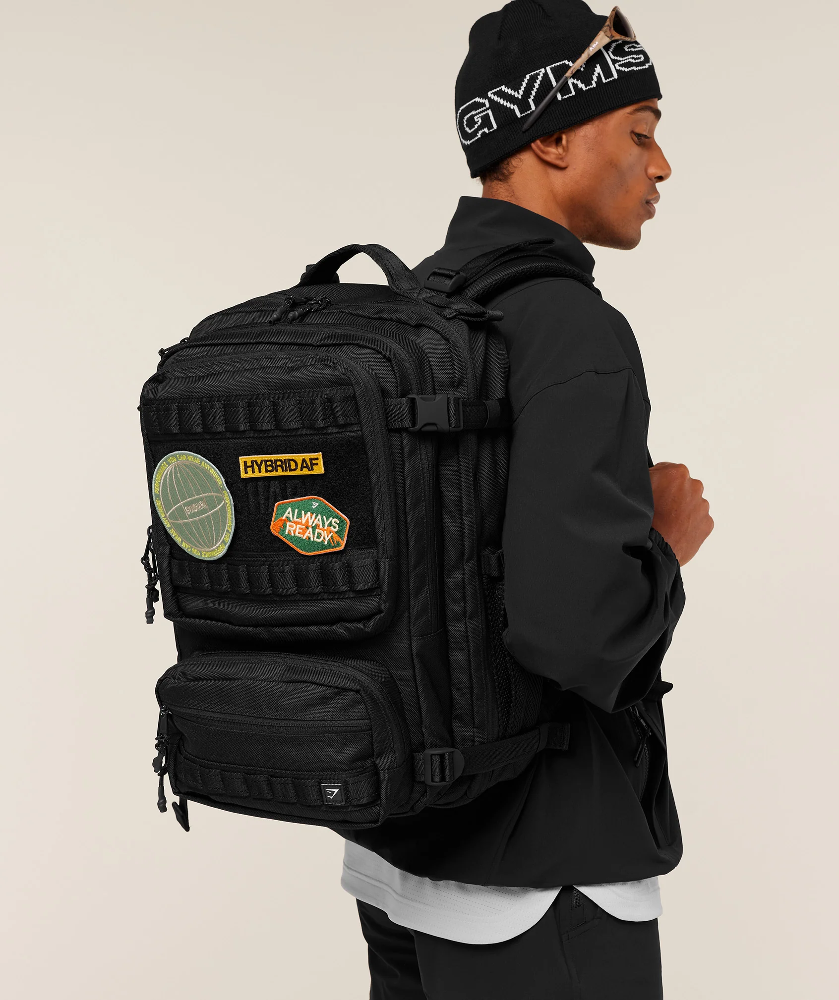 Gymshark Tactical Backpack - Black - Image 2