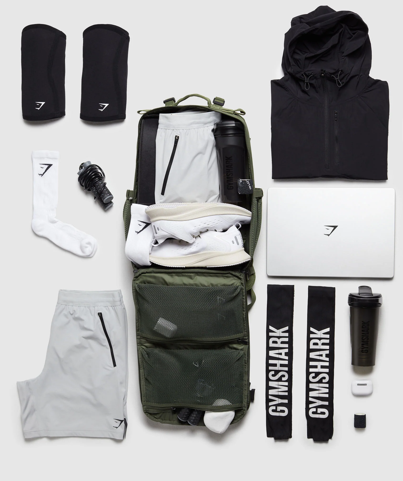 Gymshark Tactical Backpack - Core Olive - Image 5