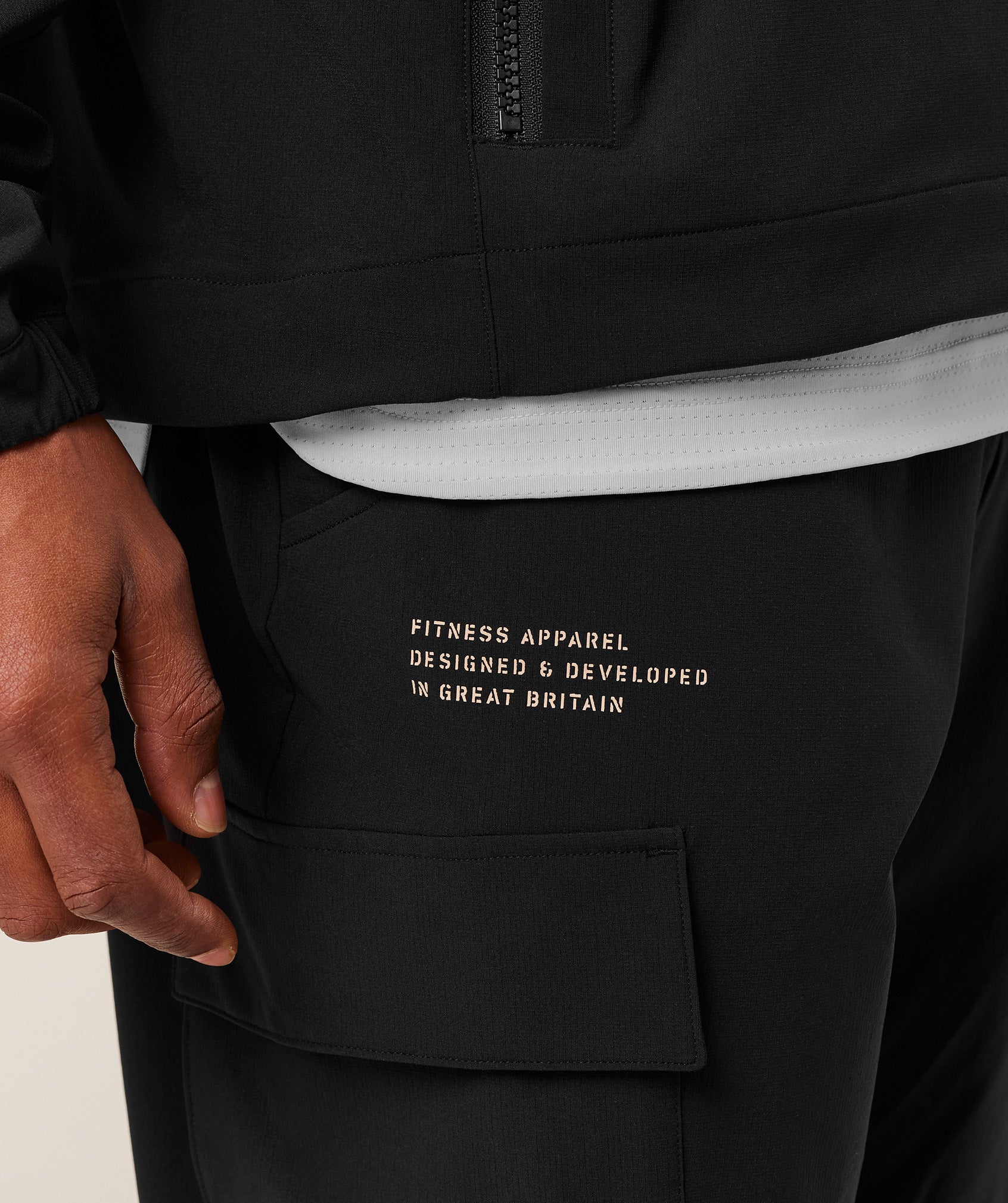 Gymshark Tactical Joggers - Black - Image 6