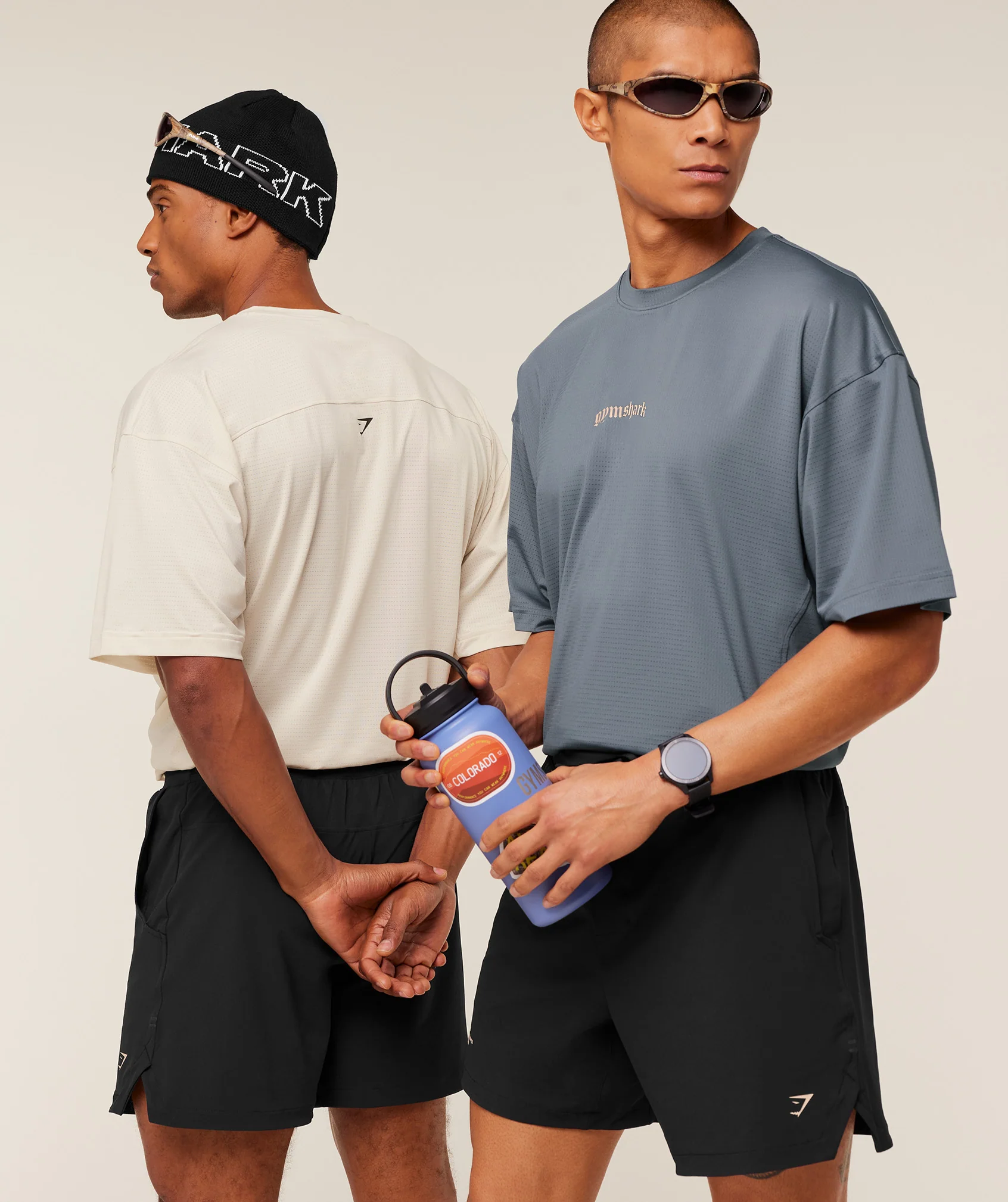 Gymshark Tactical Oversized T-Shirt - Iron Blue - Image 8