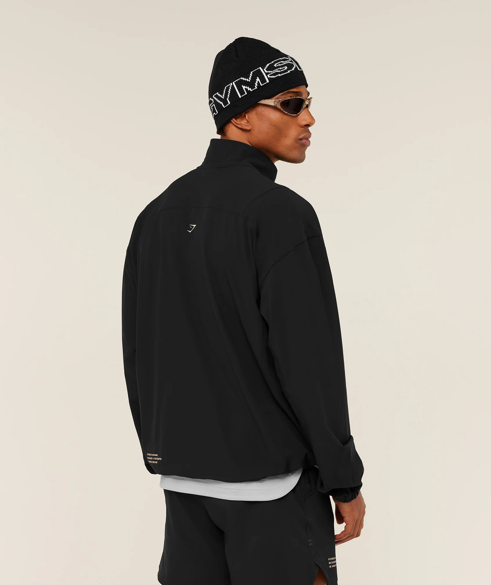 Gymshark Tactical Shell 1/4 Zip - Black - Image 3