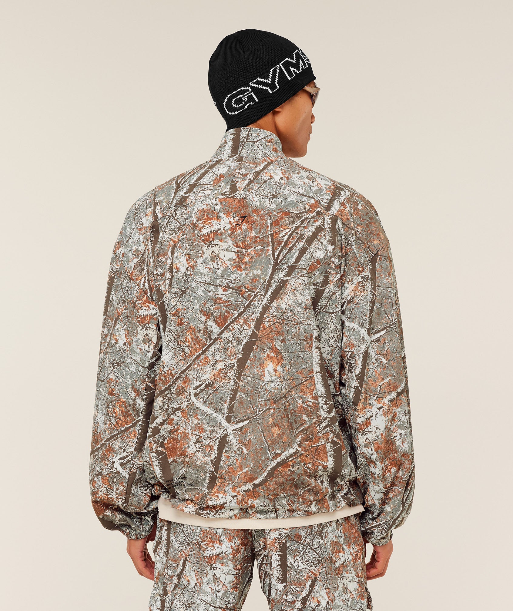 Gymshark Tactical Shell 1/4 Zip - Linen Brown - Image 2