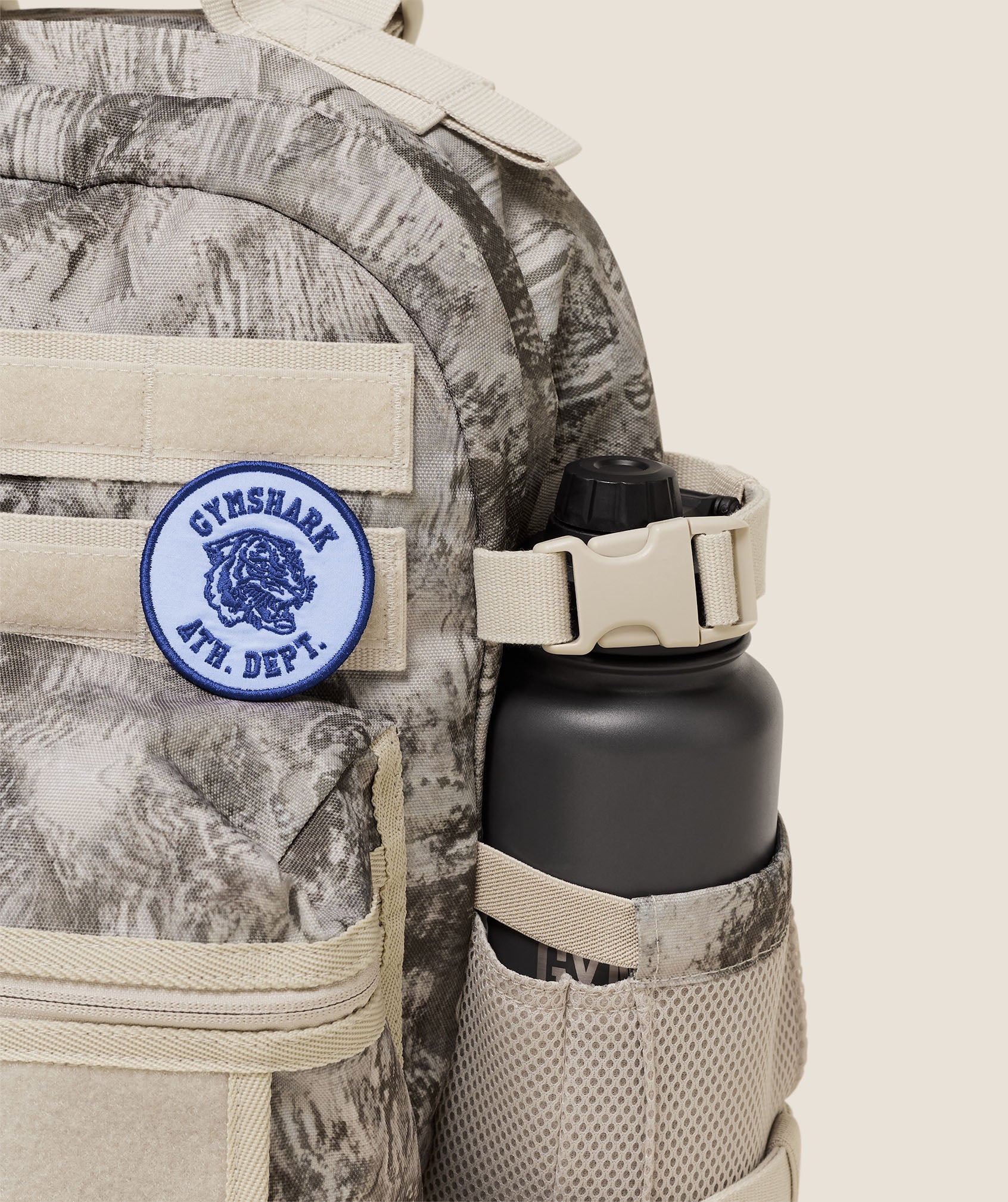Gymshark Tactical Slouch Backpack - Pebble Grey - Image 6