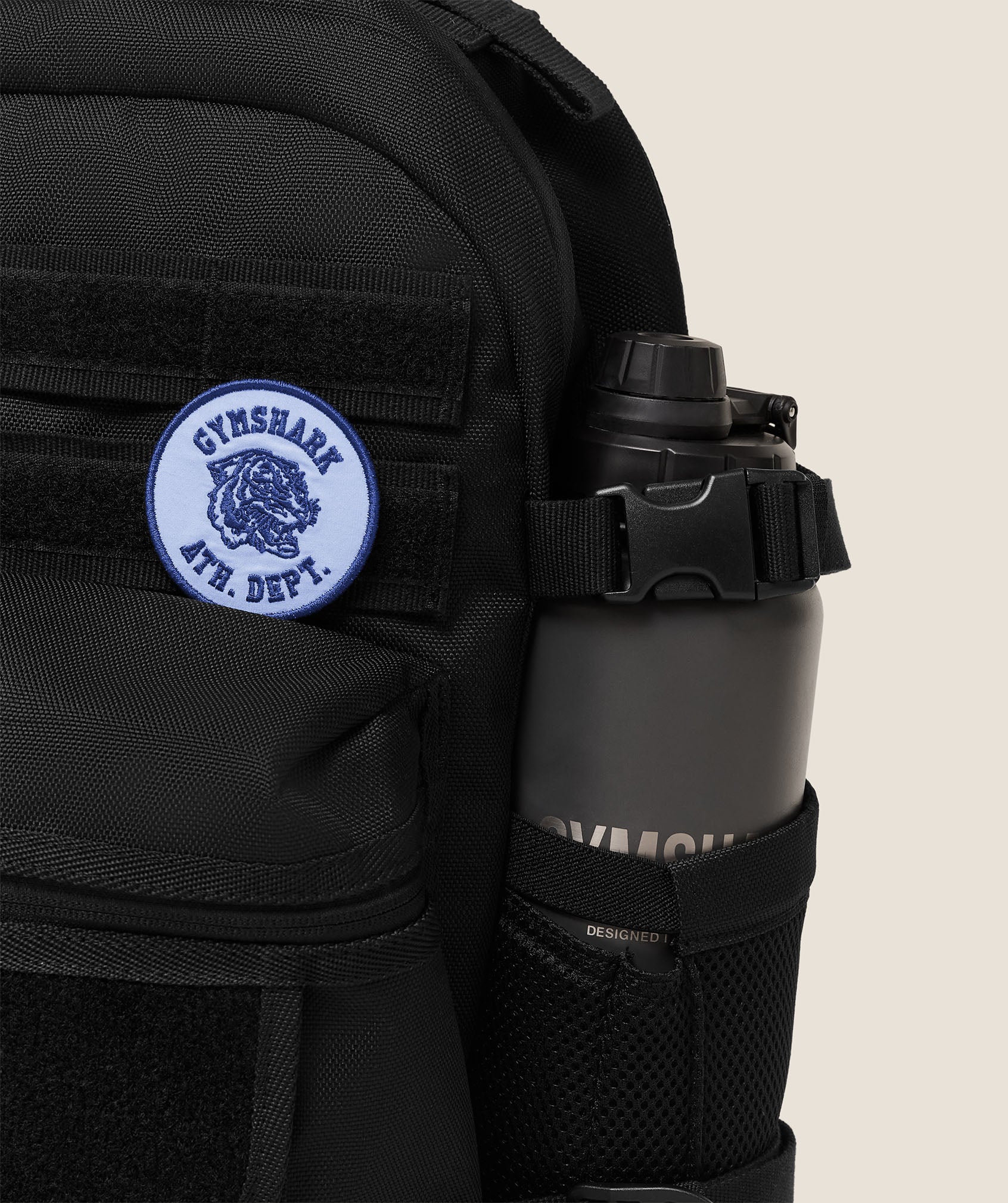Gymshark Tactical Slouch Backpack - GS Black - Image 6