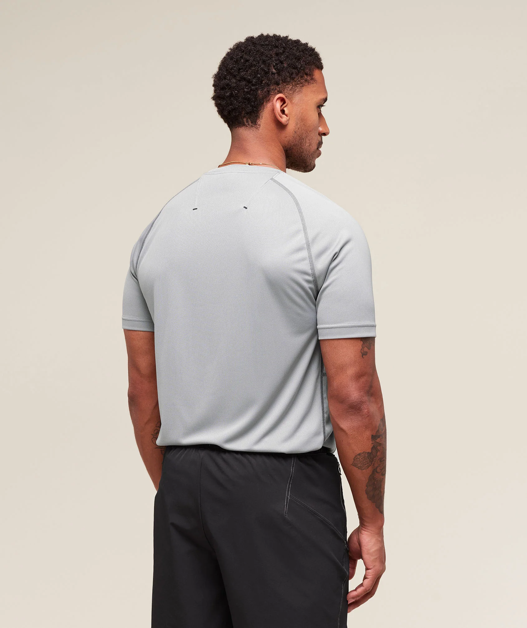 Gymshark Tactical T-Shirt - Smokey Grey - Image 2
