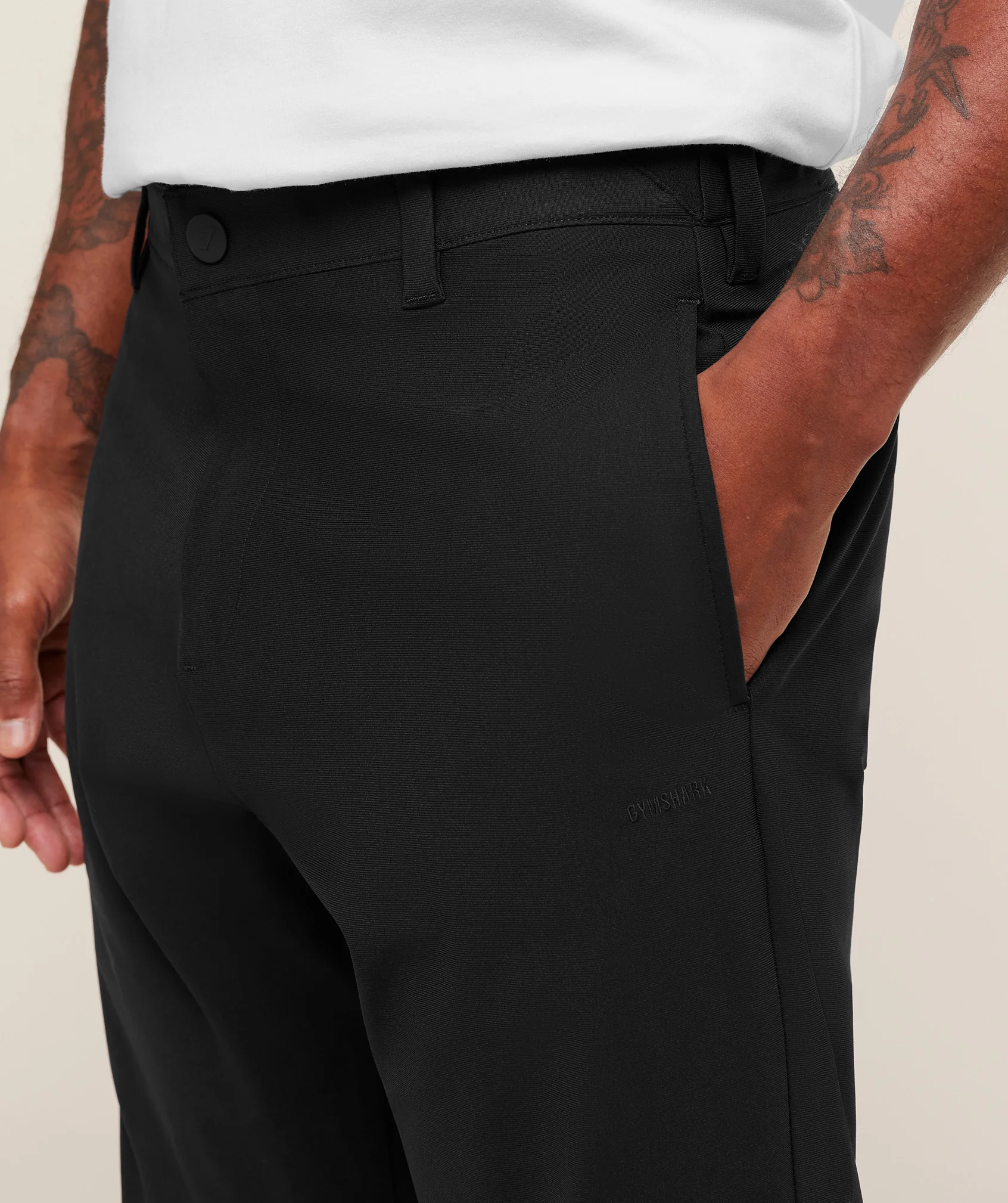 The Gymshark Pants Elite Regular - Black - Image 5