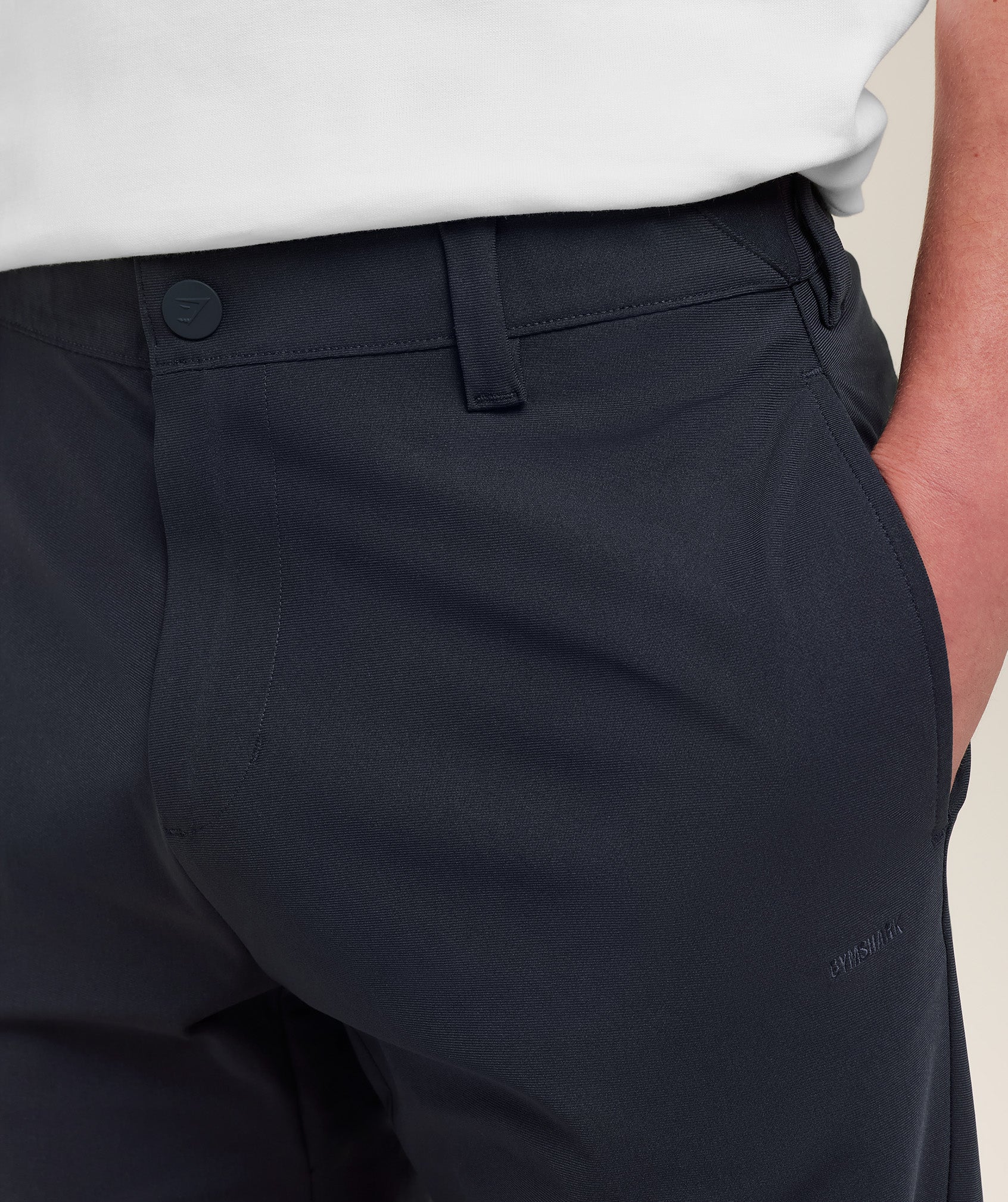 The Gymshark Pants Elite Tall - Heavy Blue - Image 4