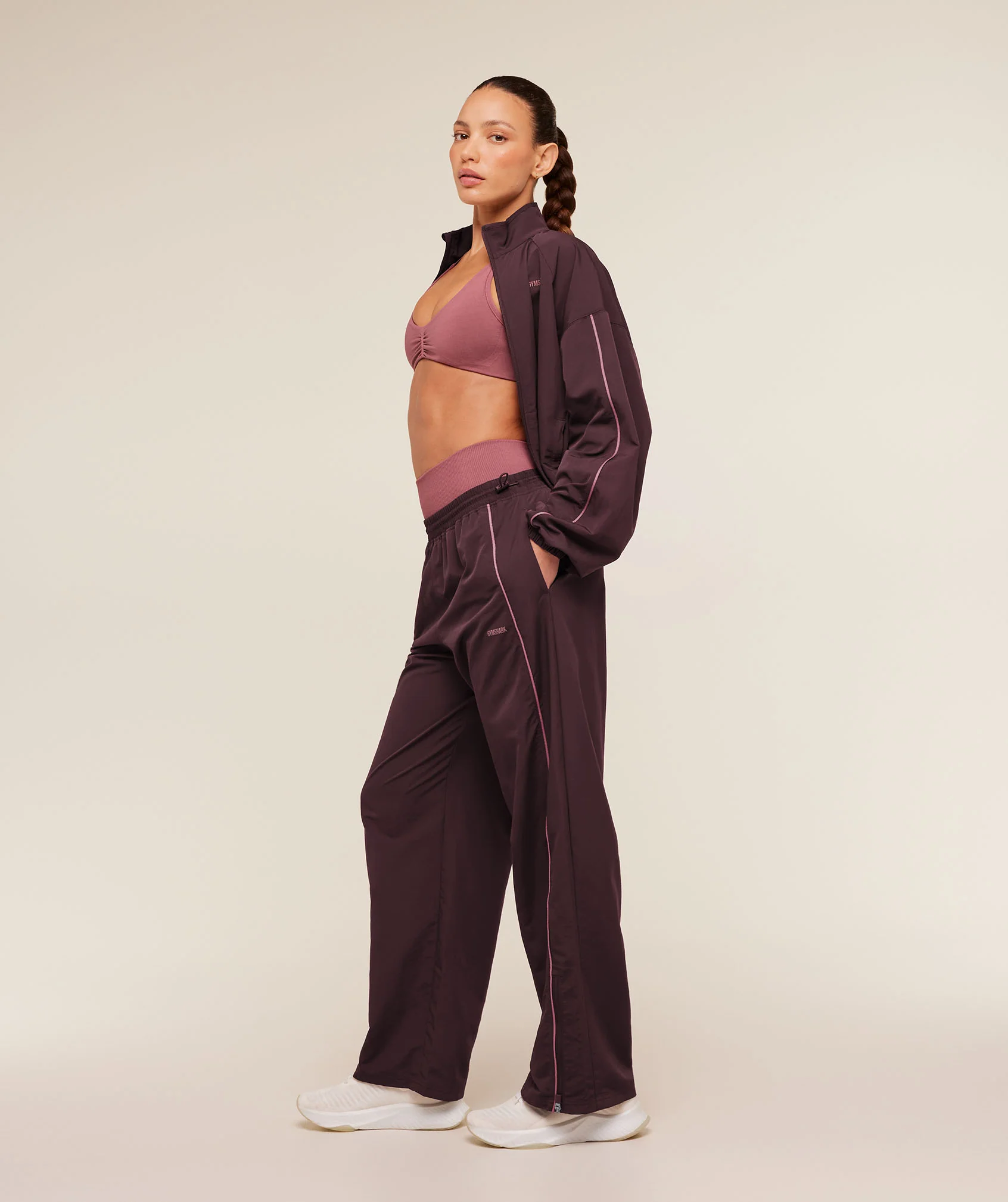 Gymshark To From Pants - Cherry Purple/Reset Pink - Image 7