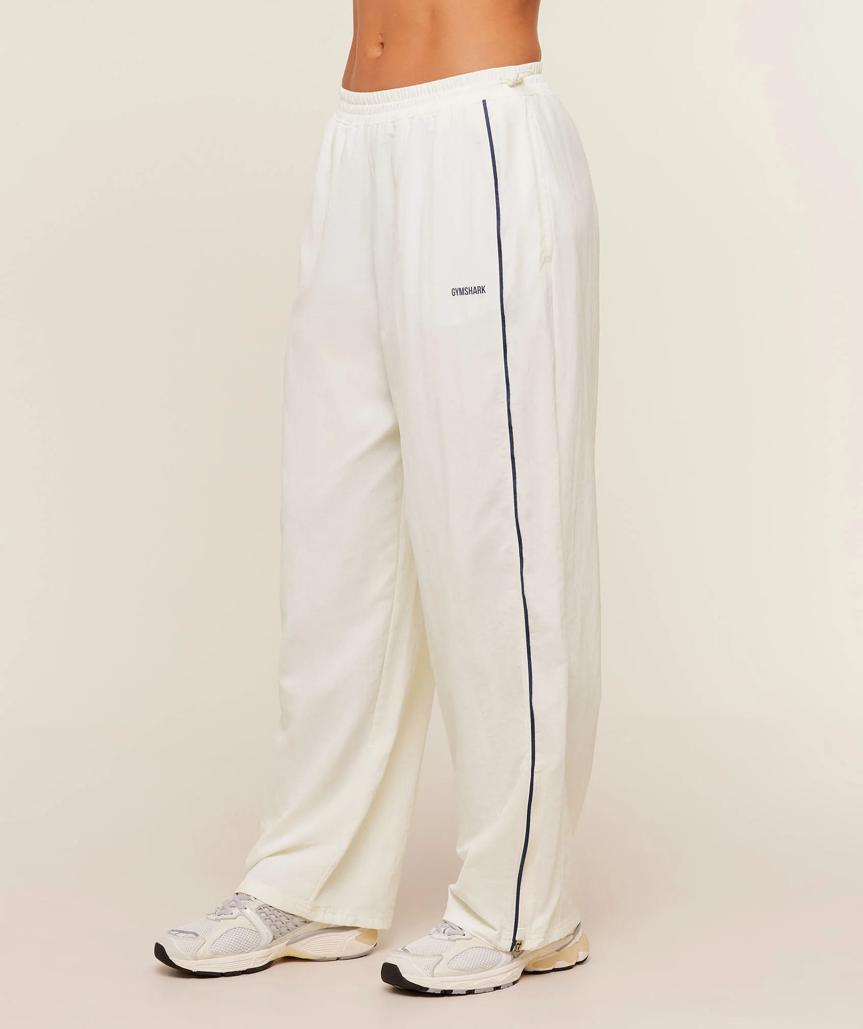 Gymshark To From Pants - Soft White/Stealth Blue - Image 3
