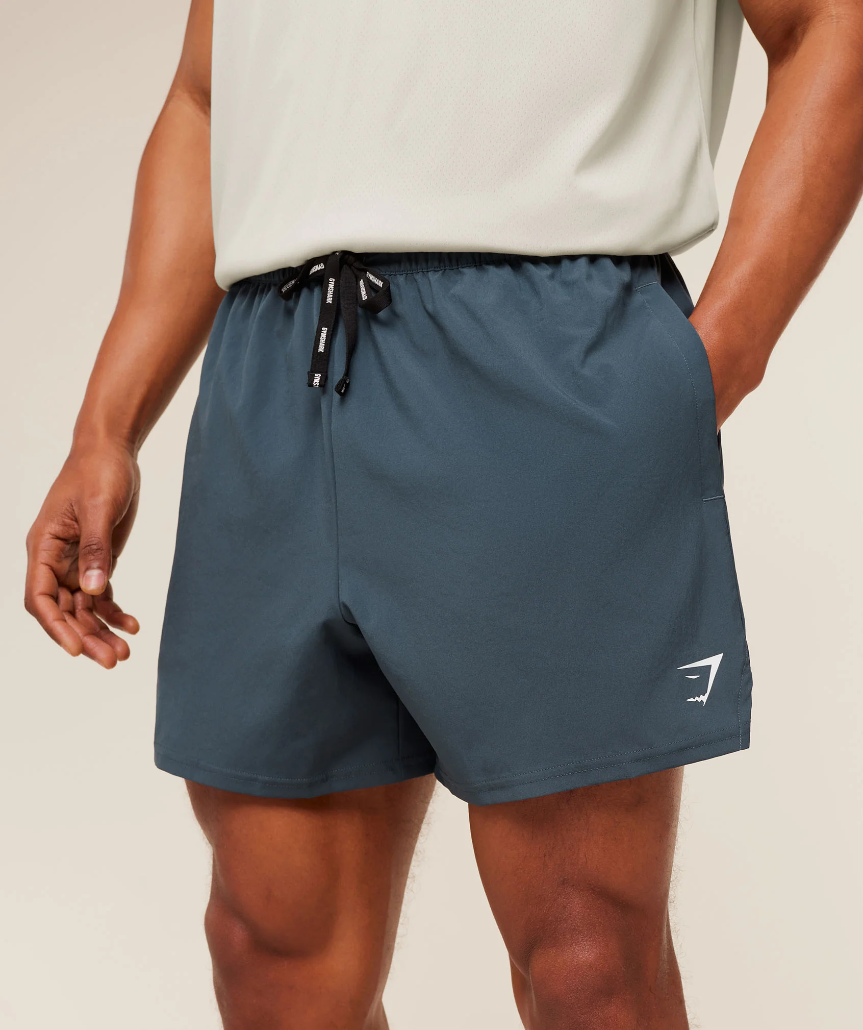 Gymshark Train 5" Shorts - Stealth Blue - Image 5