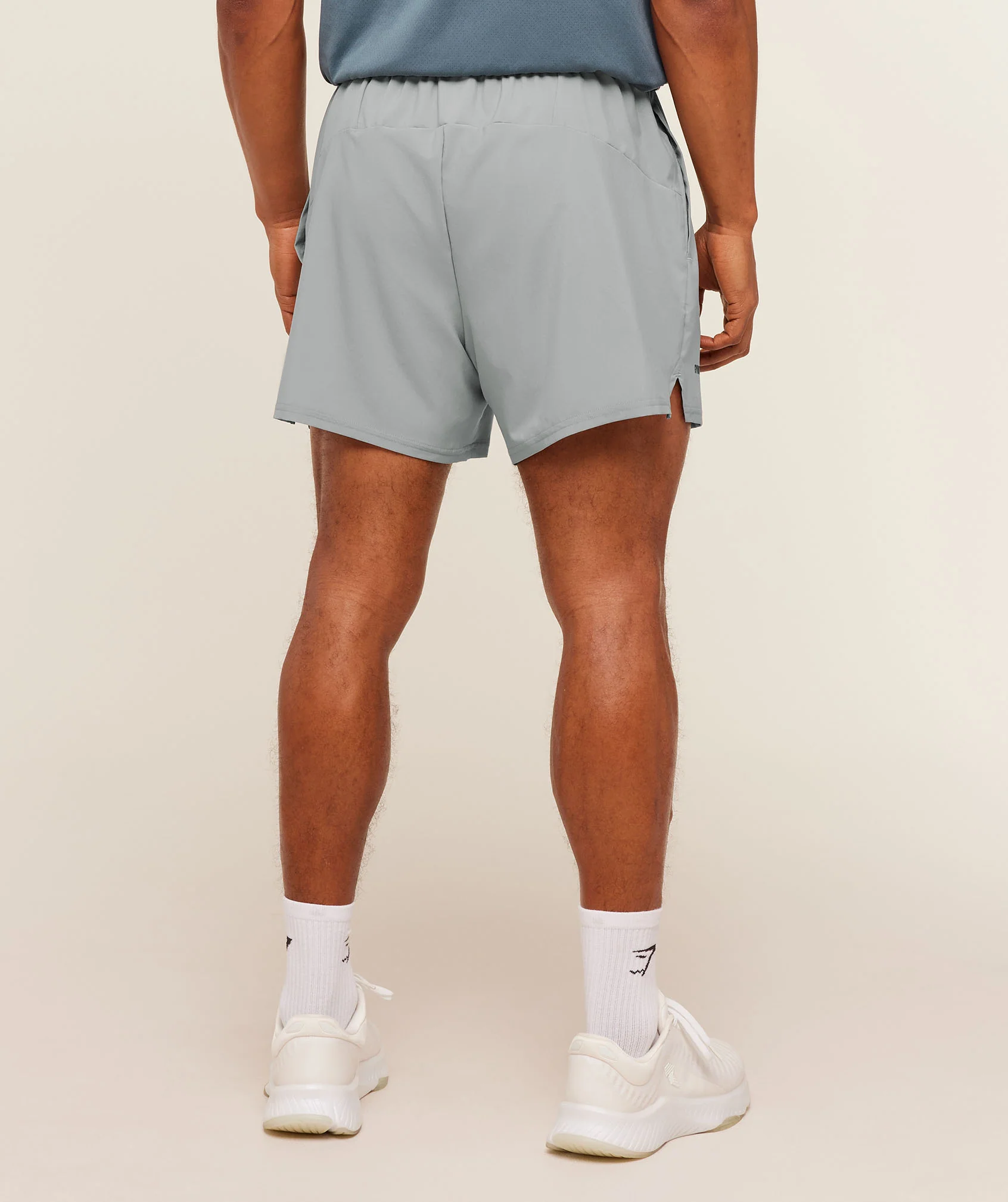 Gymshark Train 5" Shorts - Smokey Grey - Image 3