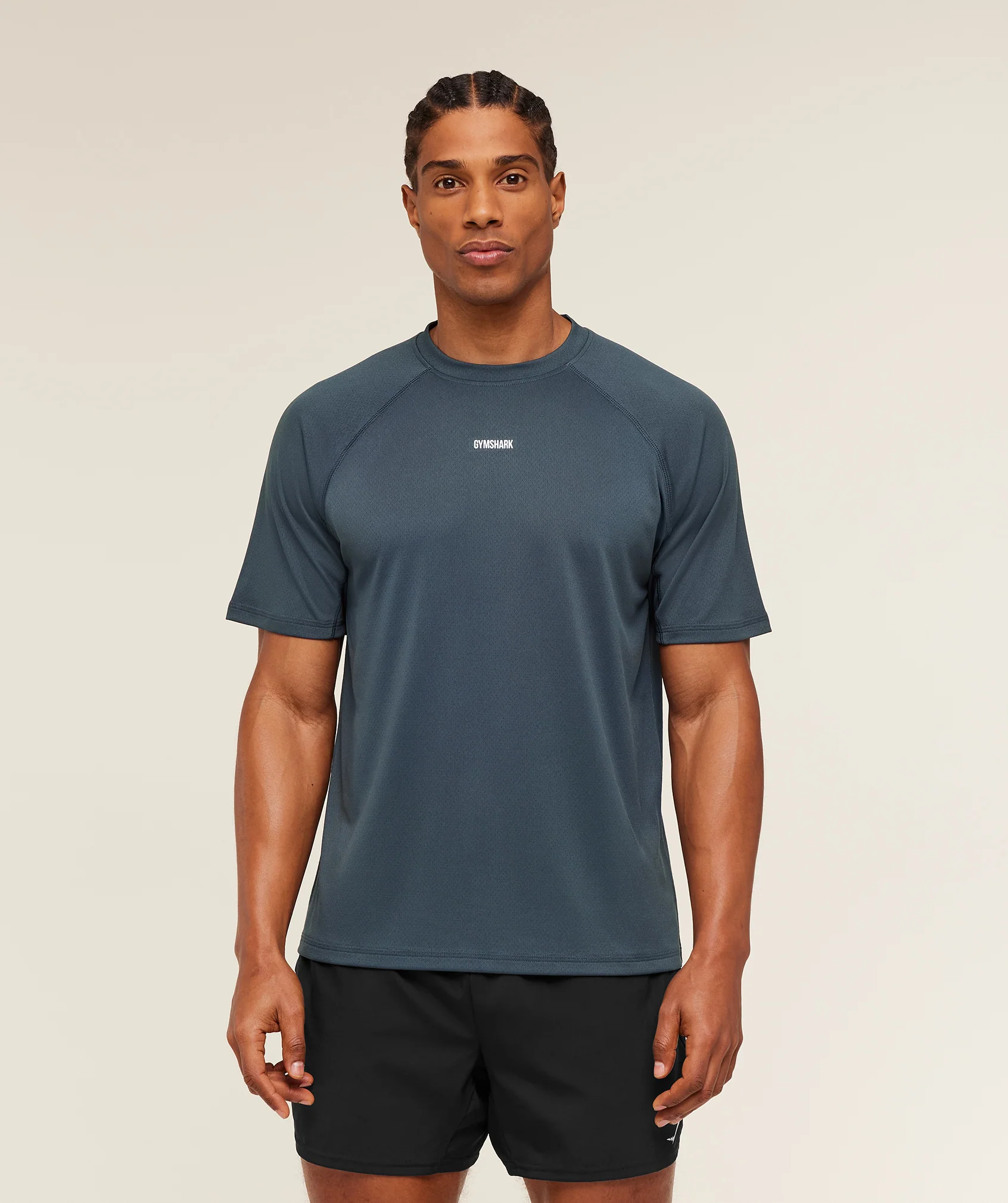 Gymshark Train T-Shirt - Stealth Blue - Image 7