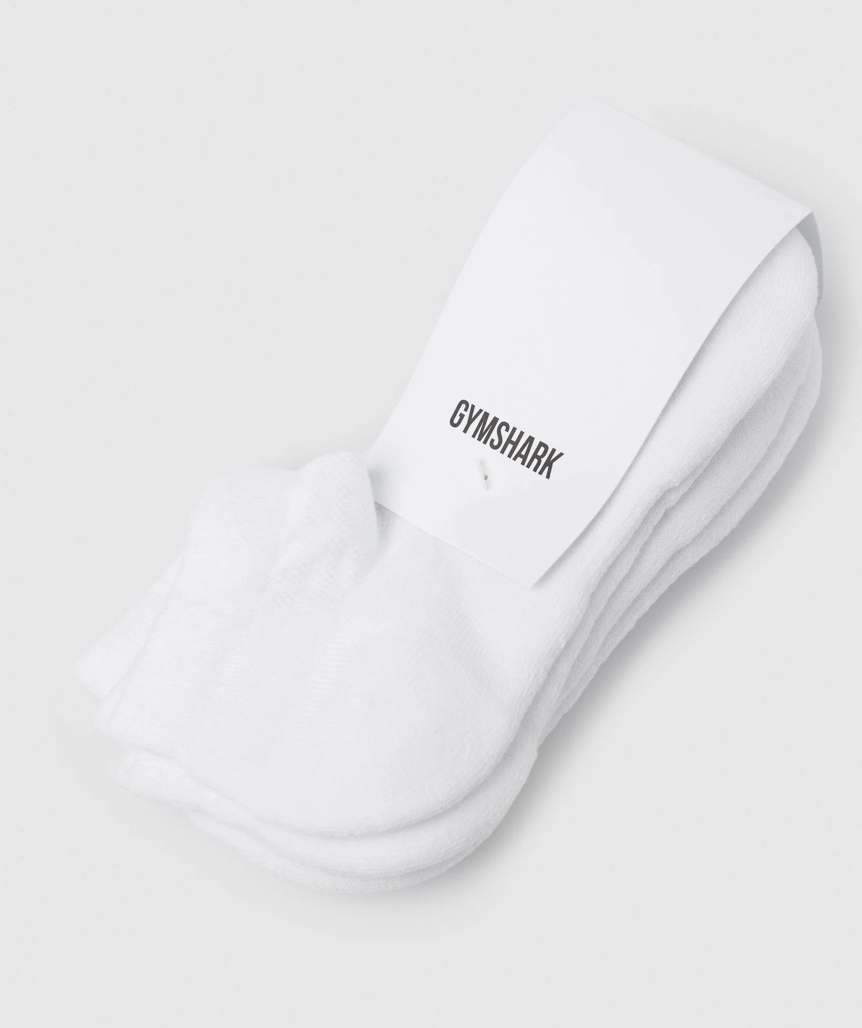 Gymshark Ankle Socks 3pk - White - Image 2