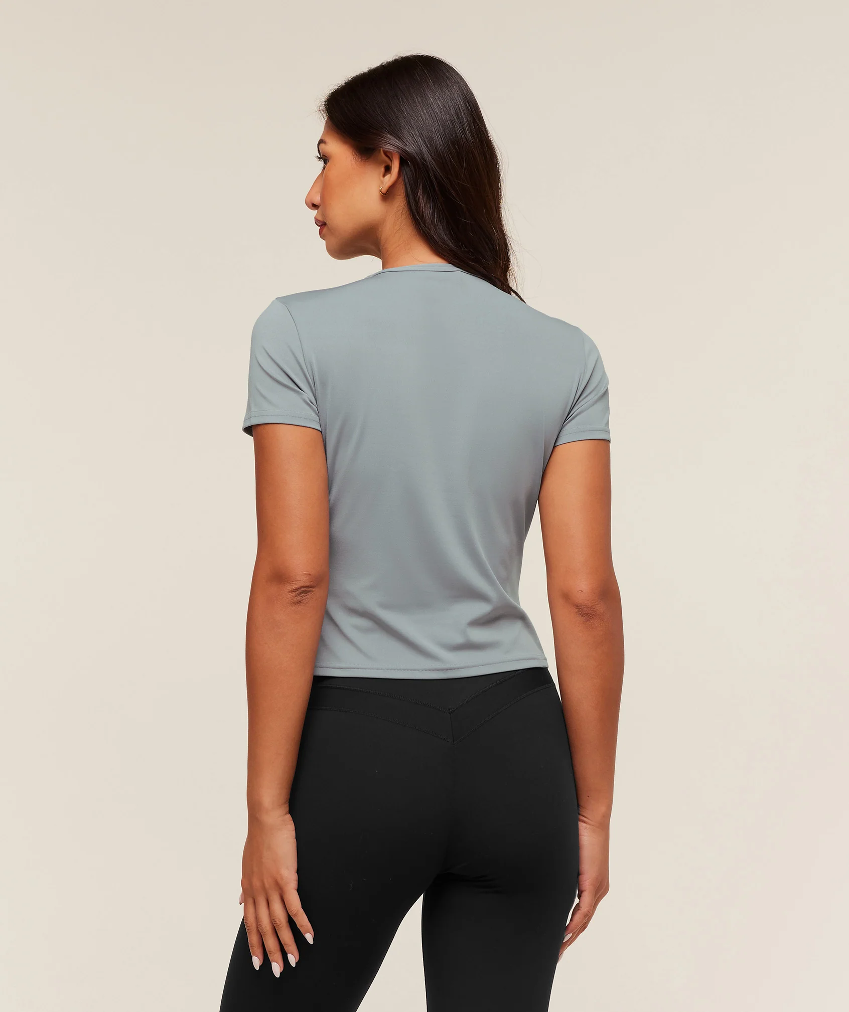 Gymshark Training Baby Tee - Denim Grey - Image 2