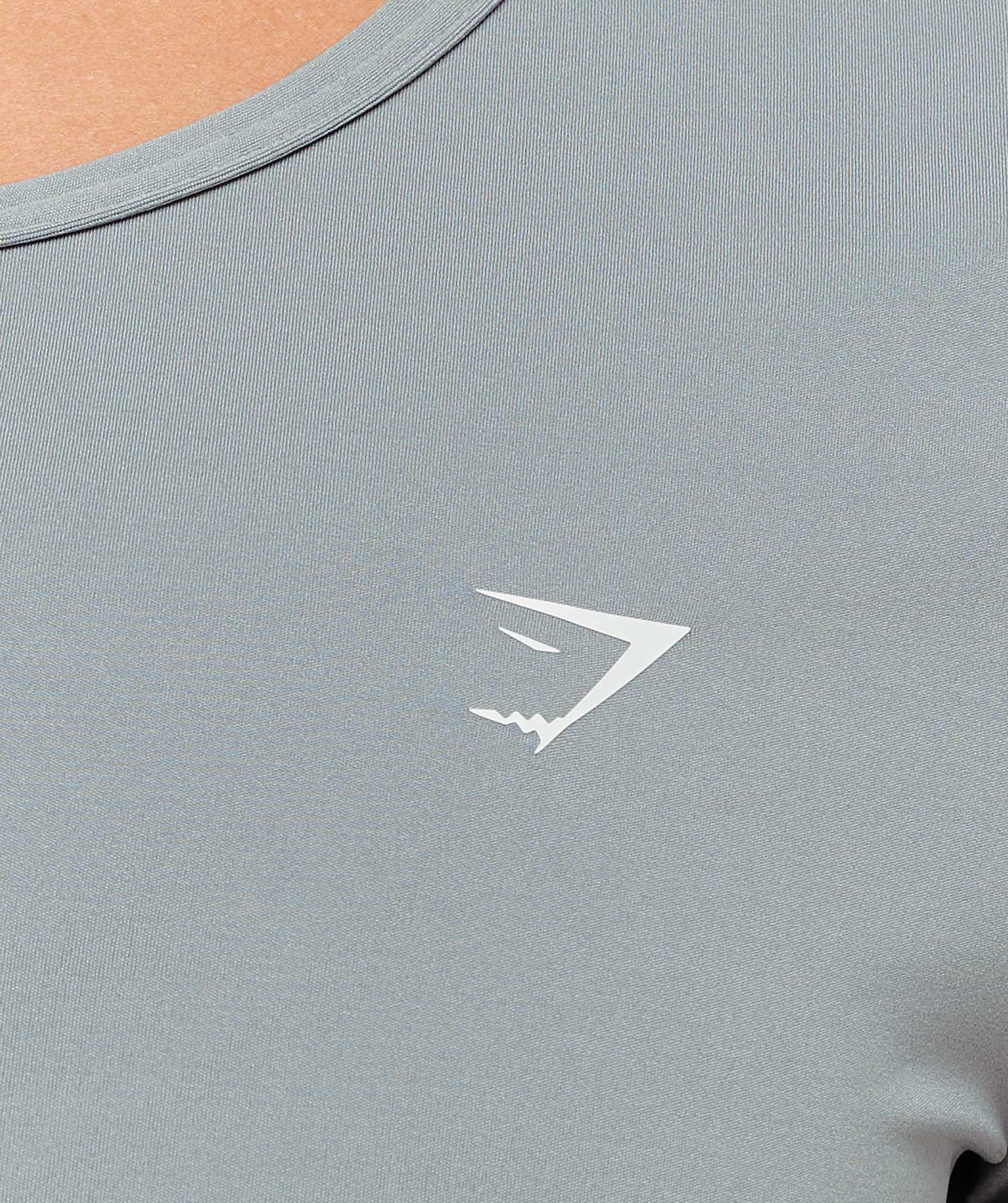 Gymshark Training Baby Tee - Denim Grey - Image 4