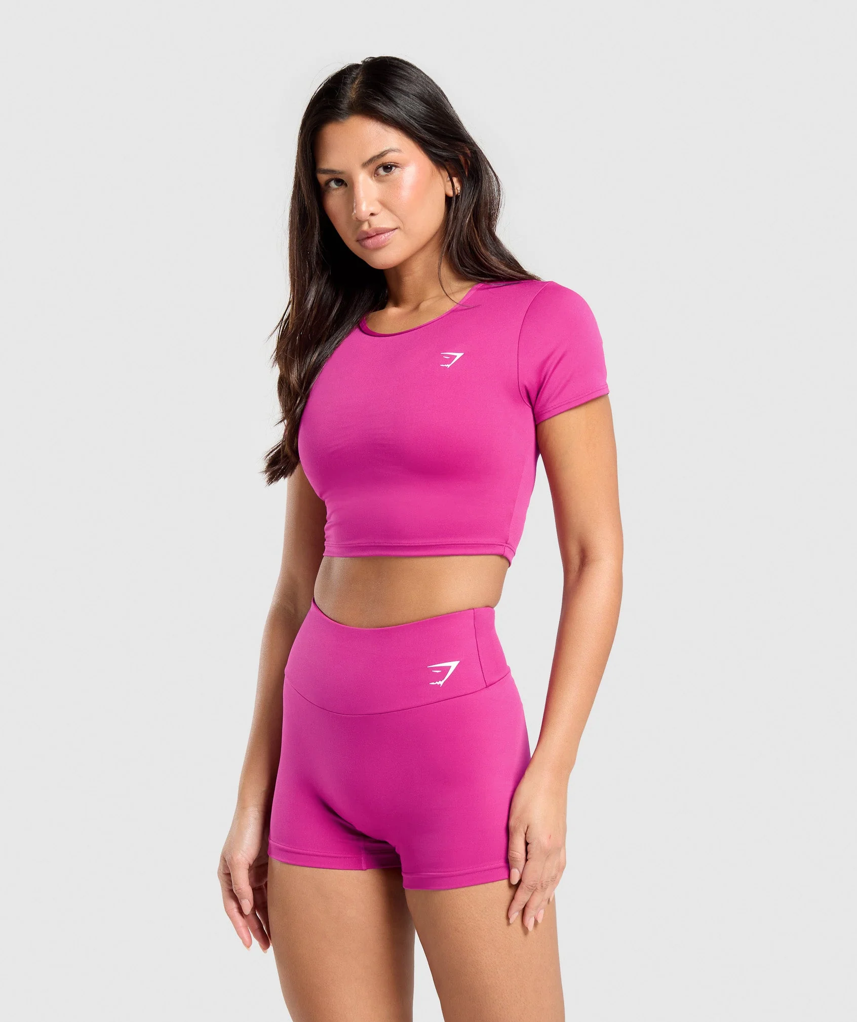 Gymshark Training Cap Sleeve T-Shirt - Winning Pink - Image 3