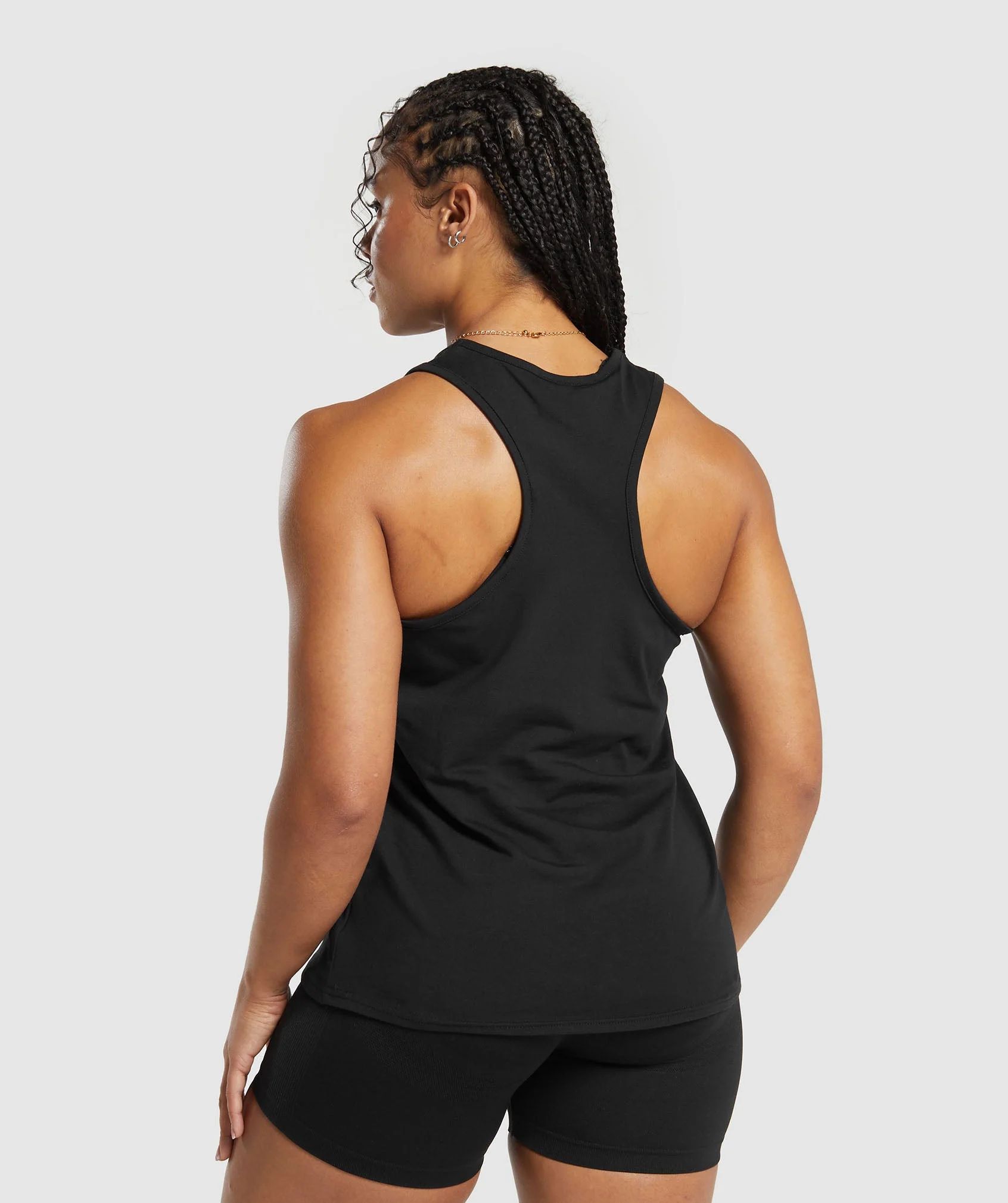 Gymshark Training Cotton Tank - Black - Image 2