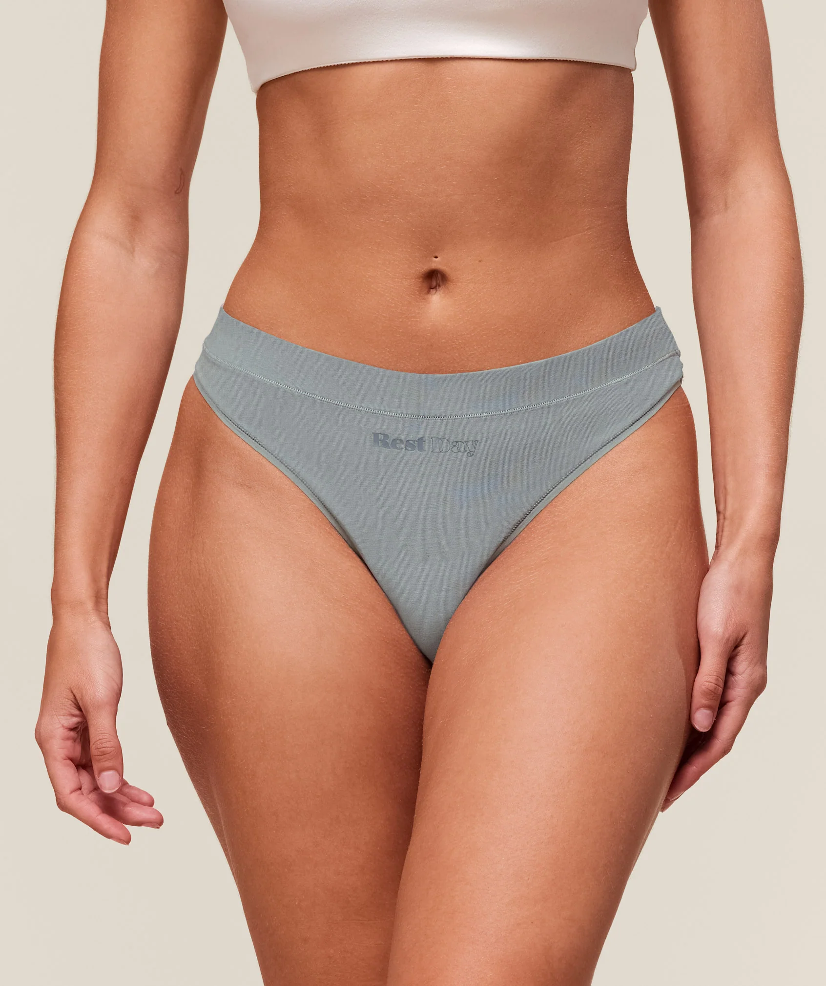 Gymshark Training Day Graphic 7PK Cotton Thong - White/Green/Pink/Mauve/Grey/Black - Image 3