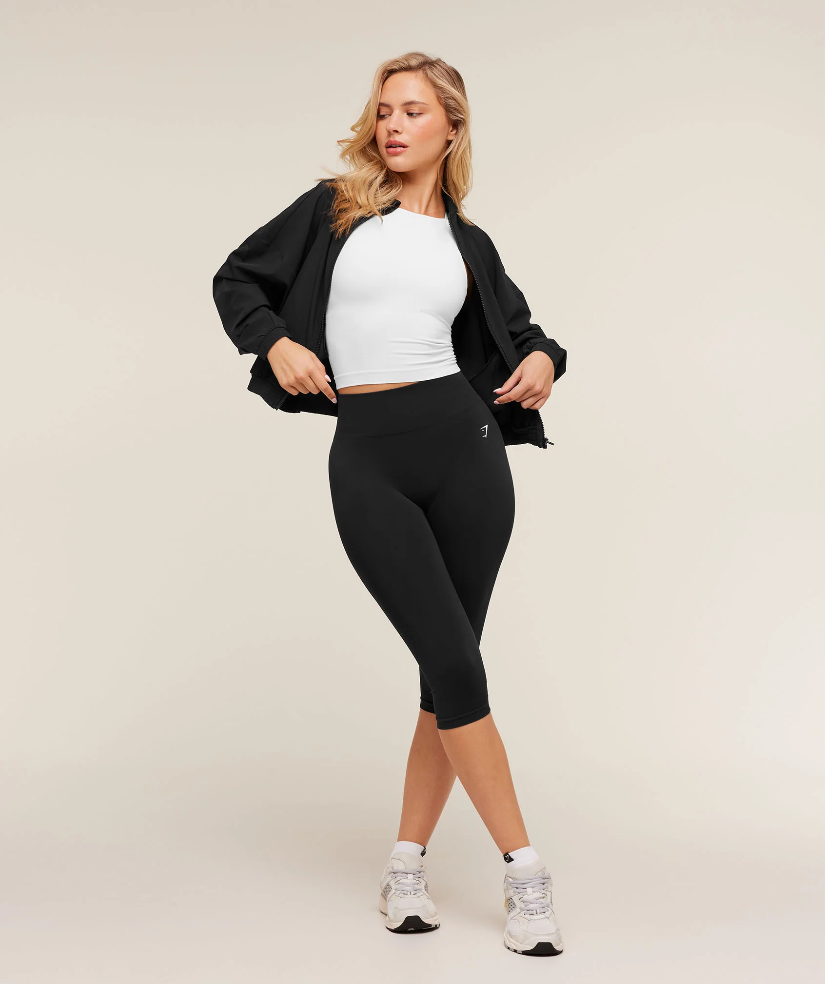 Gymshark Training Everyday Woven Jacket - GS Black - Image 5