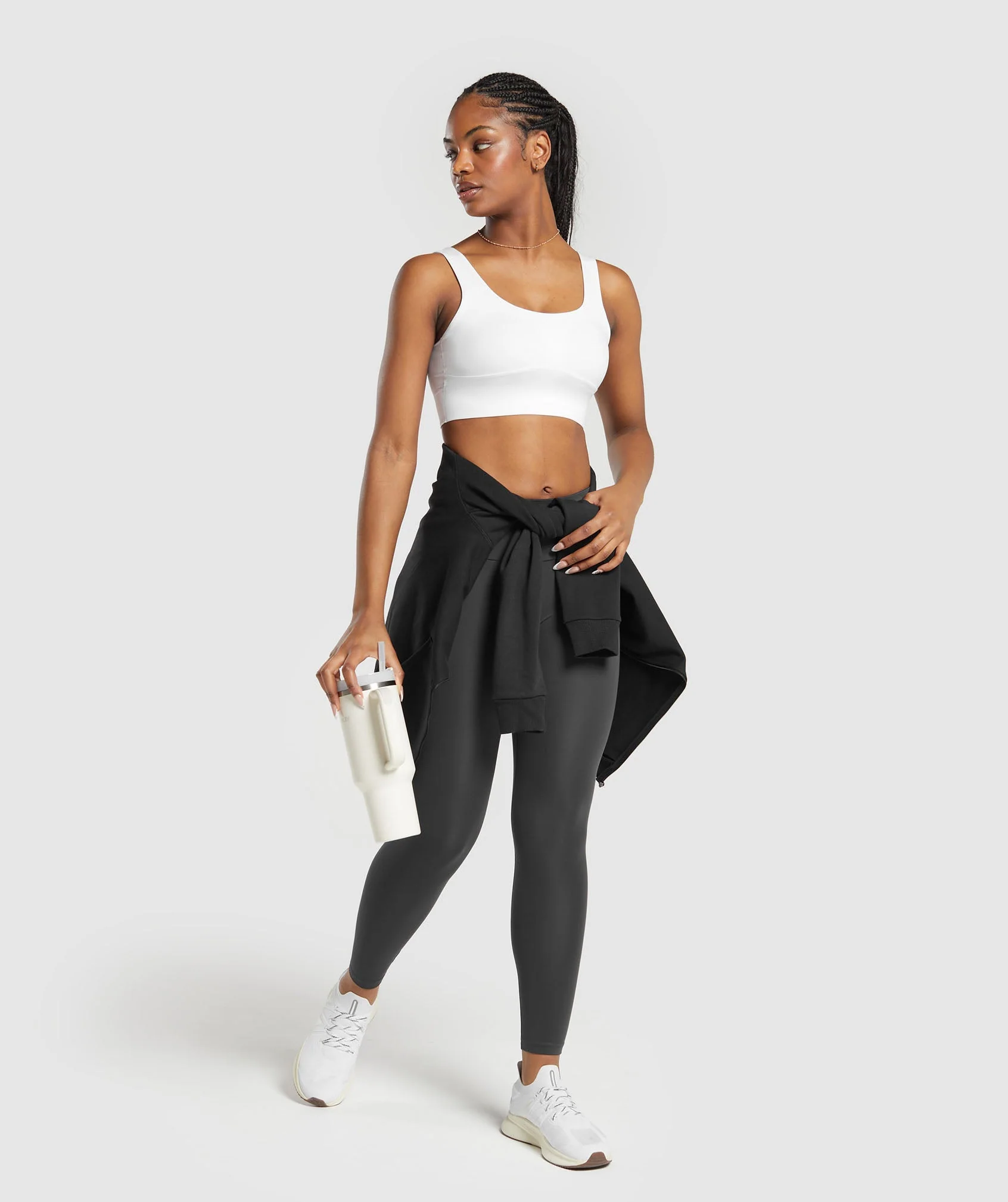 Gymshark Training Leggings - Asphalt Grey - Image 4