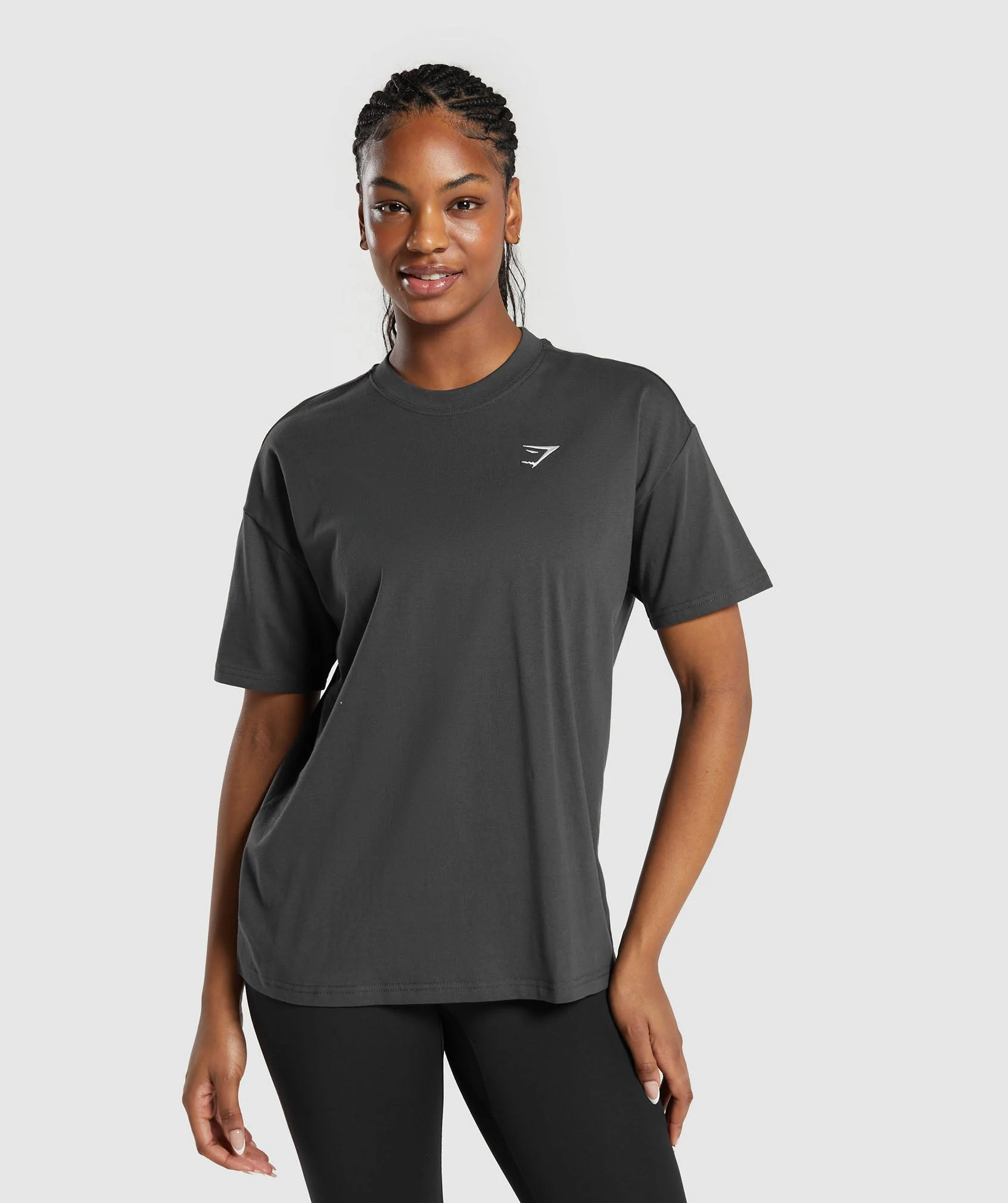 Gymshark Training Oversized T-Shirt - Asphalt Grey
