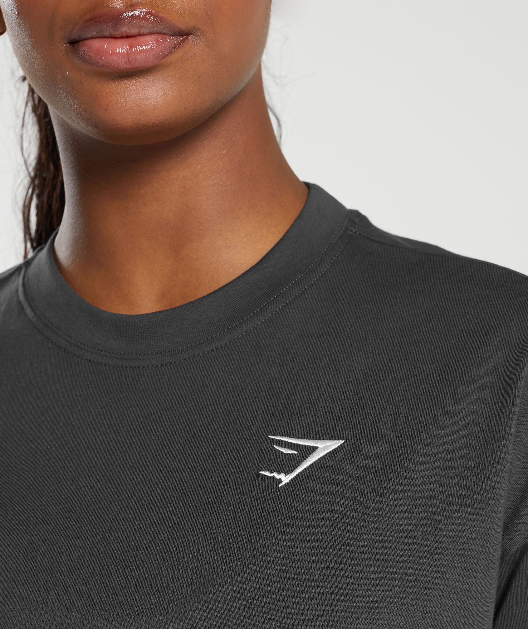 Gymshark Training Oversized T-Shirt - Asphalt Grey - Image 5