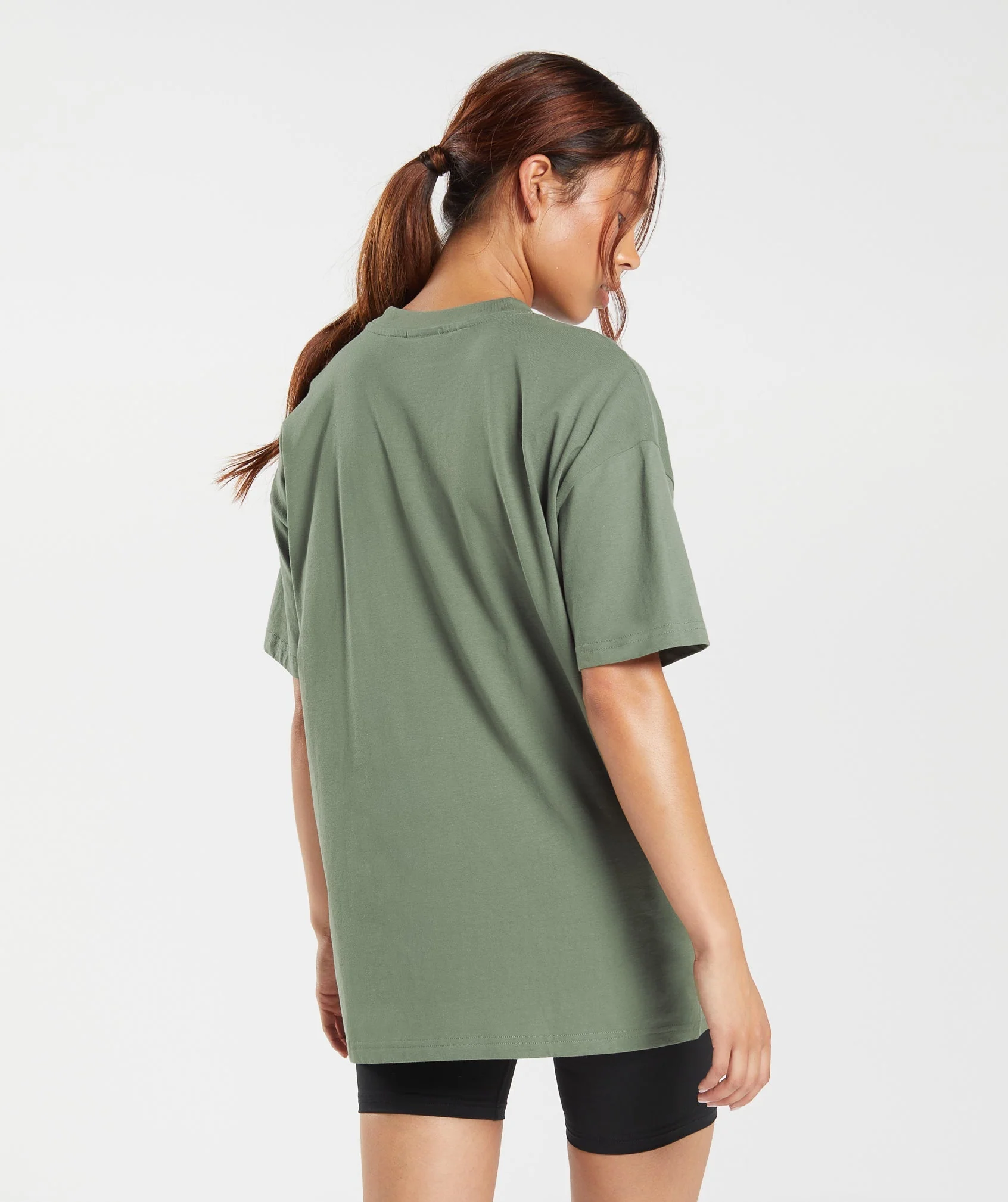 Gymshark Training Oversized T-Shirt - Dusk Green - Image 2